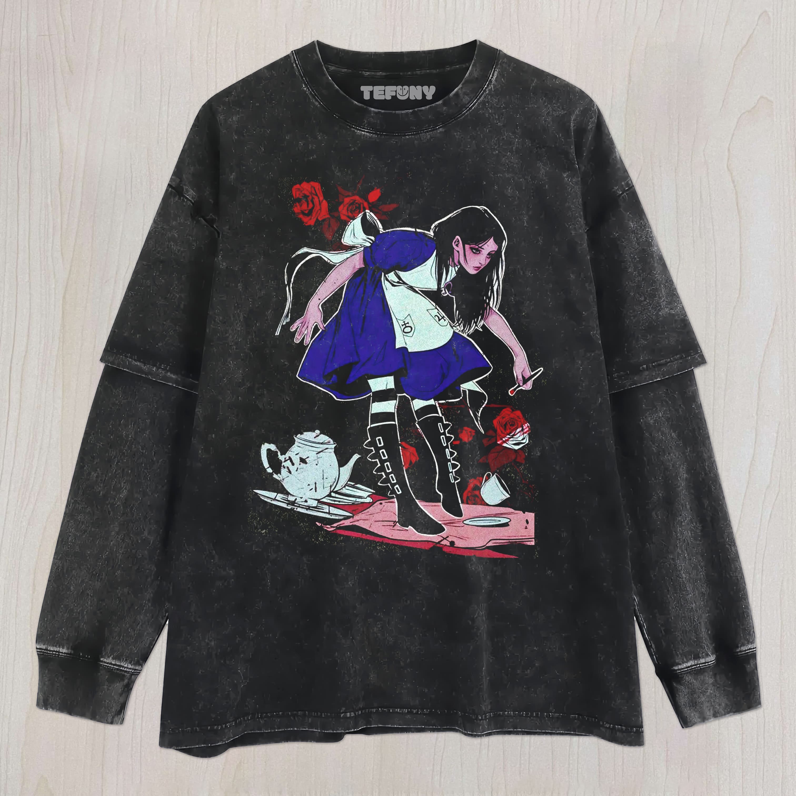 ALICE N UNISEX TEE, TANK TOP, LAYERED LS, SWEATSHIRT & HOODIE