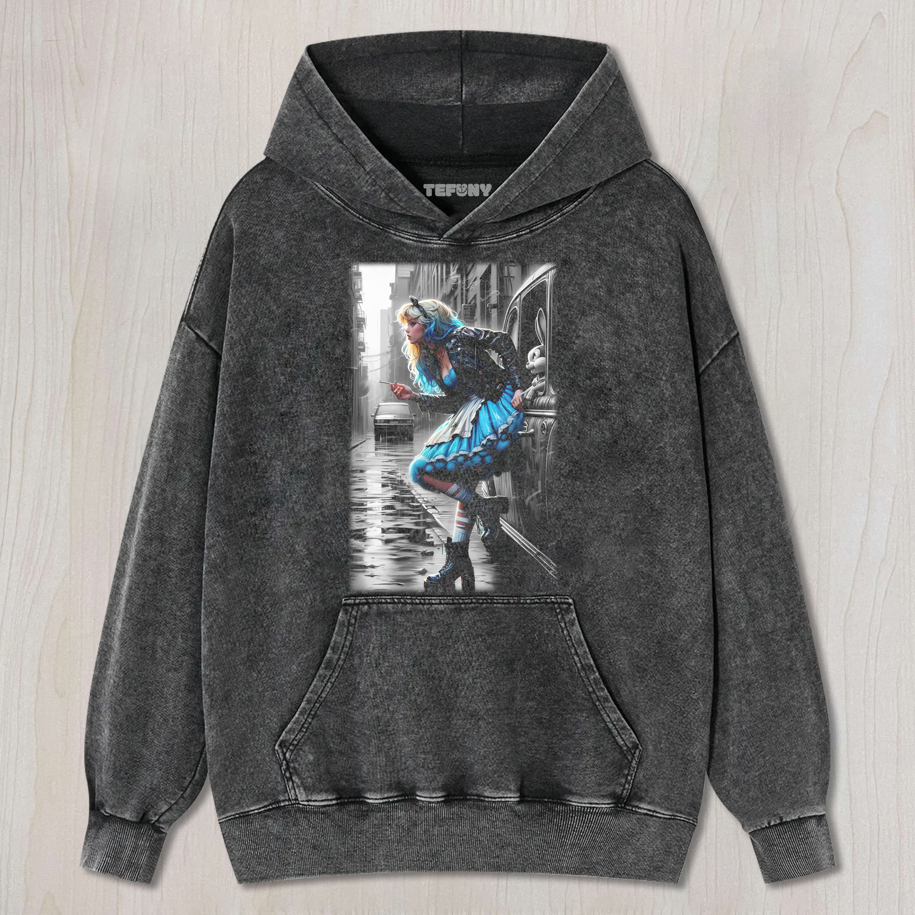 ALICE ON THE STREET UNISEX TEE, TANK TOP, LAYERED LS, SWEATSHIRT & HOODIE