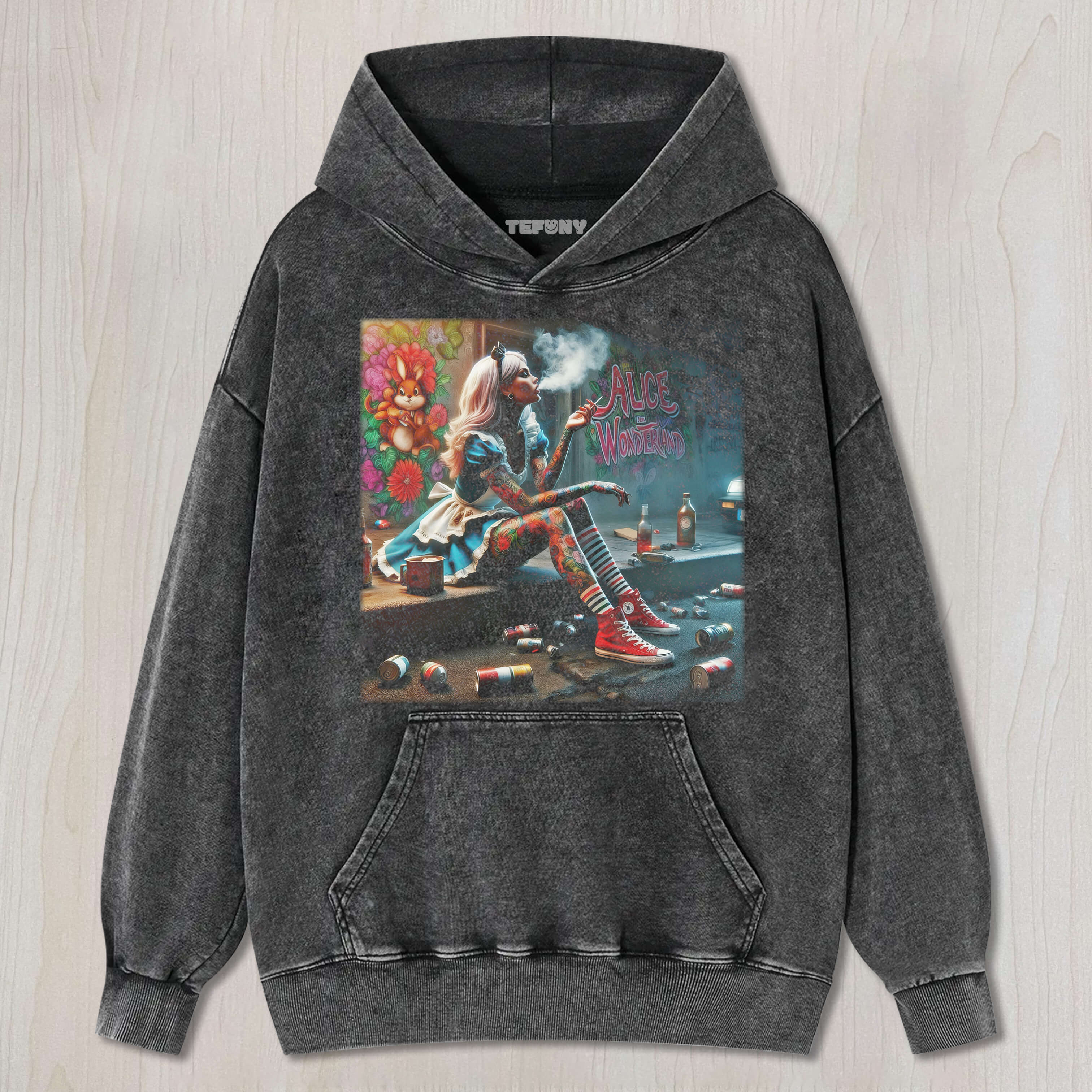 ALICE SMOKES TEE & SWEAT & HOOD