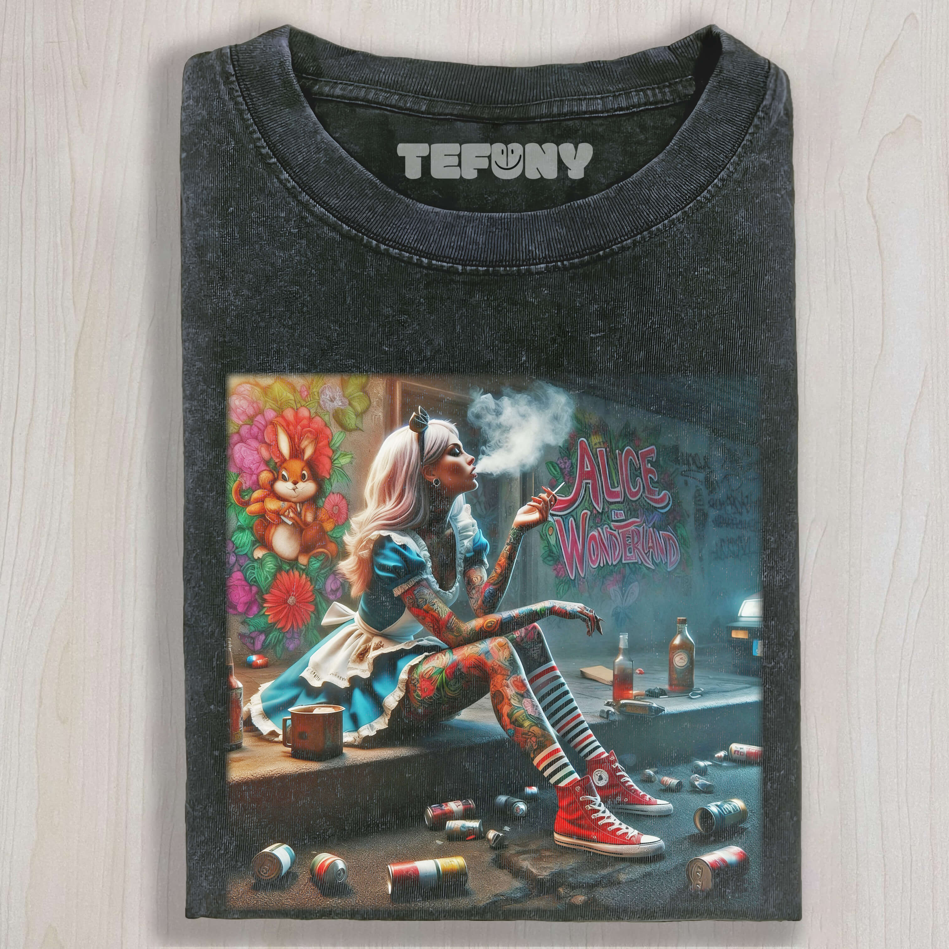 ALICE SMOKES TEE & SWEAT & HOOD