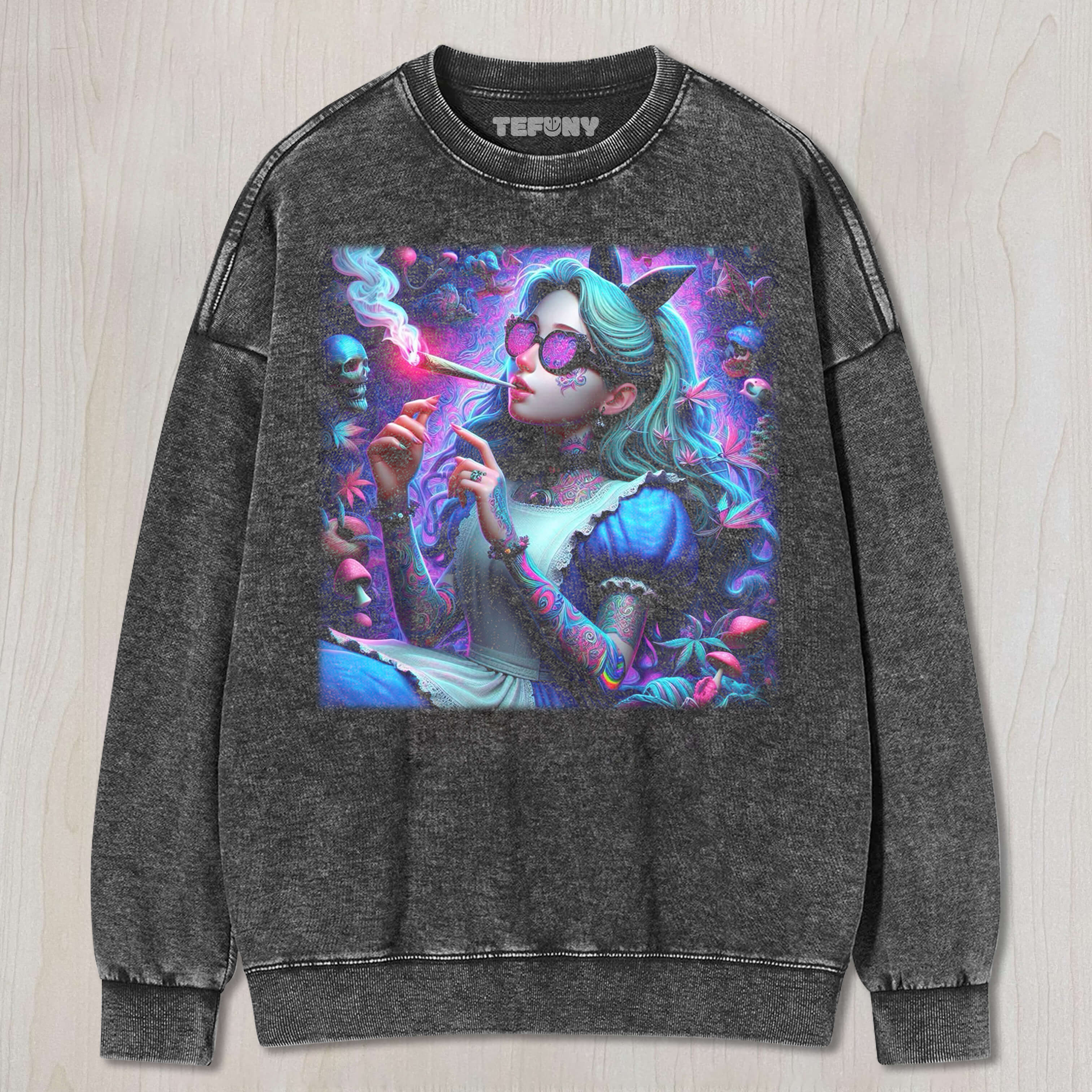 ALICE SMOKES V4 TEE & SWEAT & HOOD