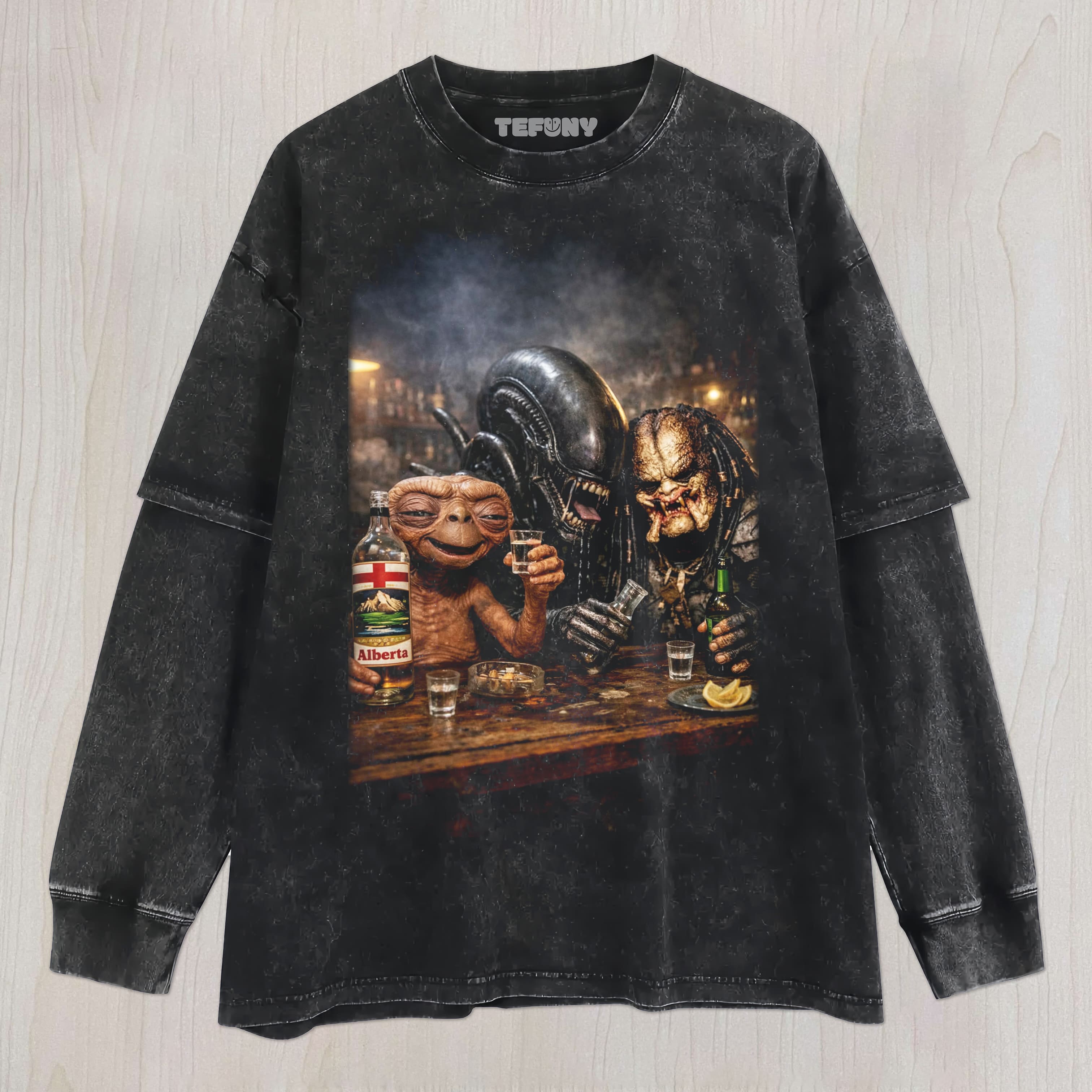 ALIEN-PARTY UNISEX TEE, TANK TOP, LAYERED LS, SWEATSHIRT & HOODIE