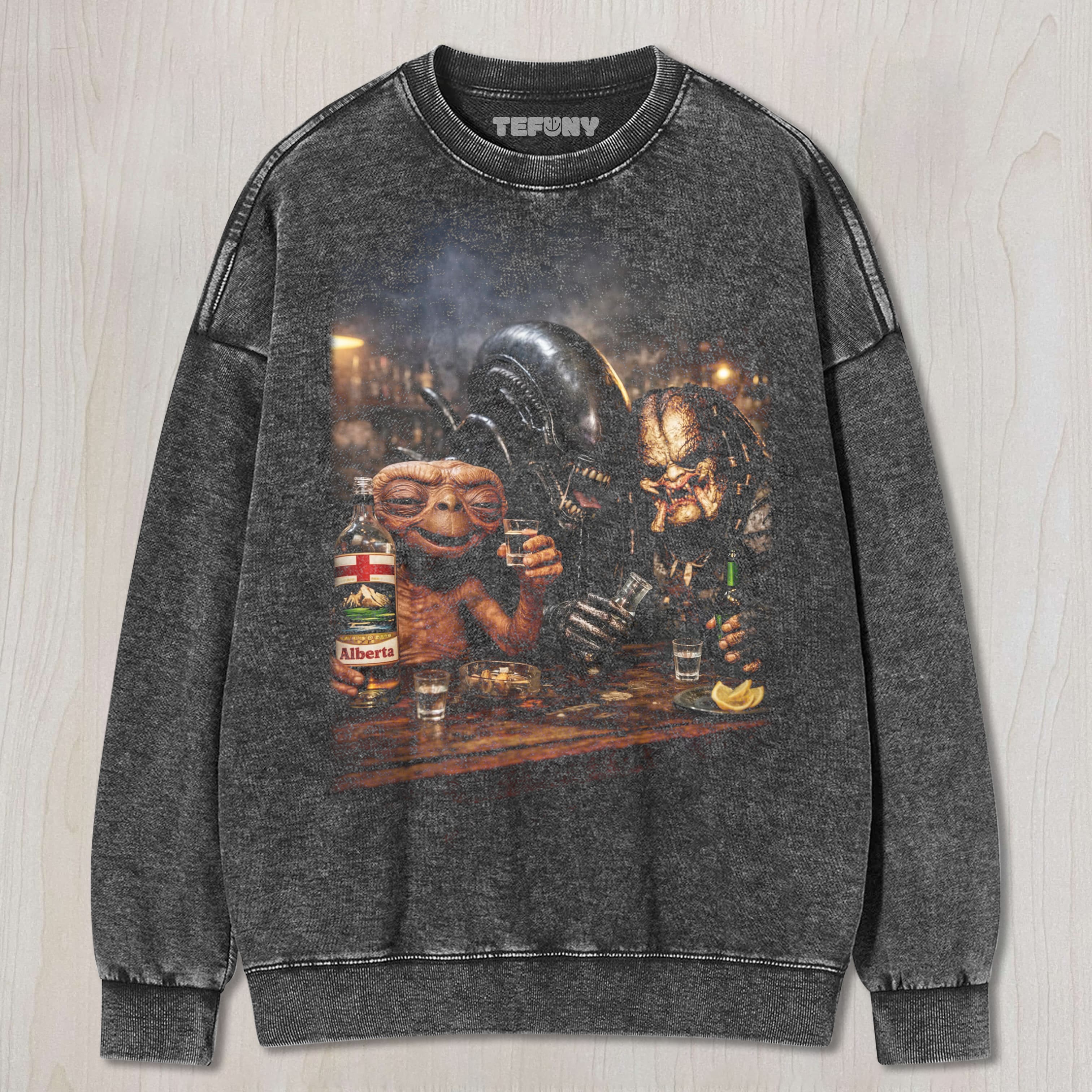 ALIEN-PARTY UNISEX TEE, TANK TOP, LAYERED LS, SWEATSHIRT & HOODIE