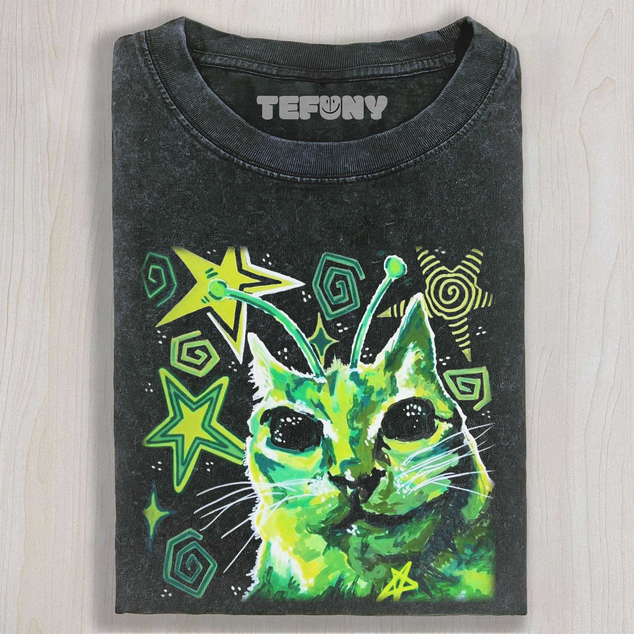 ALIEN CAT UNISEX TEE, TANK TOP, LAYERED LS, SWEATSHIRT & HOODIE