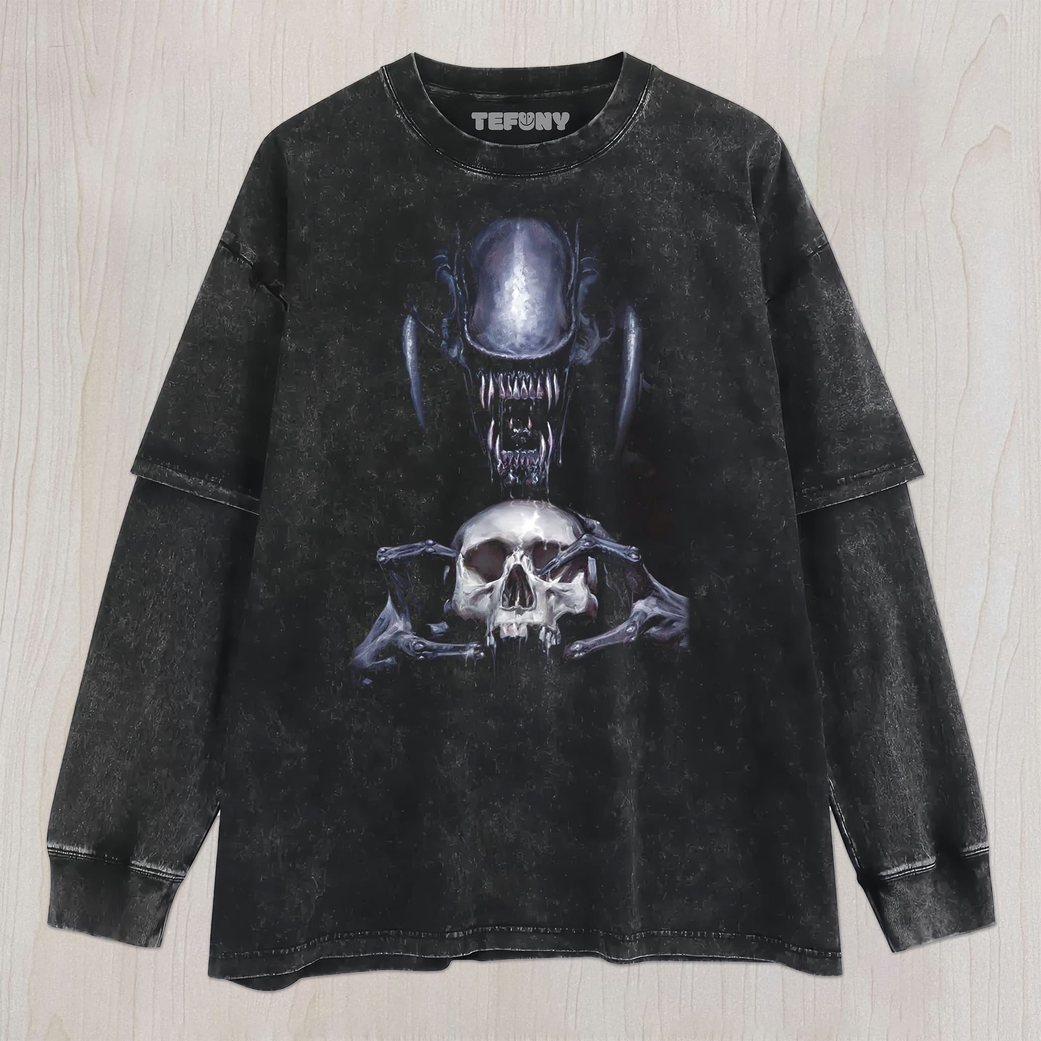 ALIEN ROMULUS V6 UNISEX TEE, TANK TOP, LAYERED LS, SWEATSHIRT & HOODIE