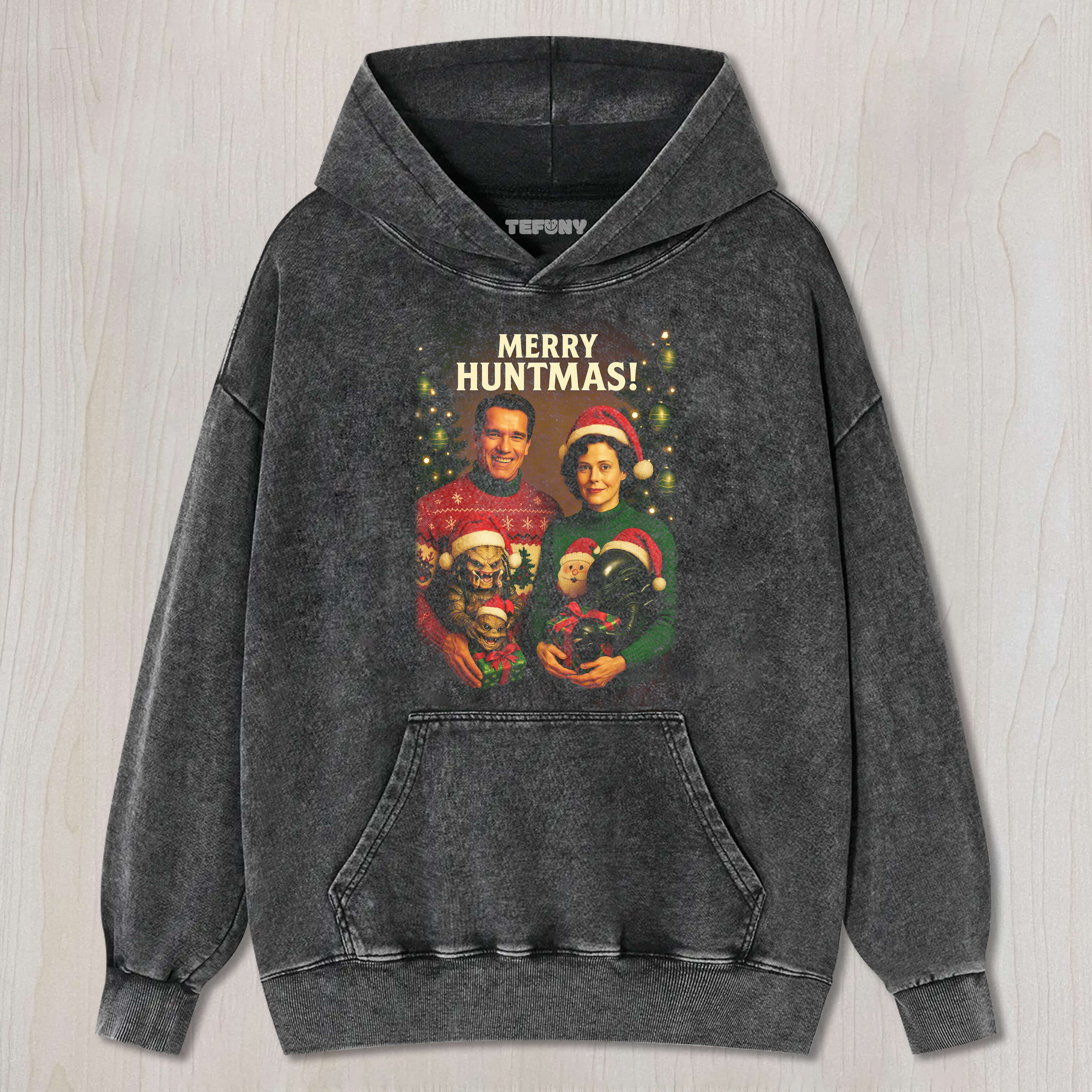 ALIEN AND PREDATOR CHRISTMAS TEE & SWEAT & HOOD