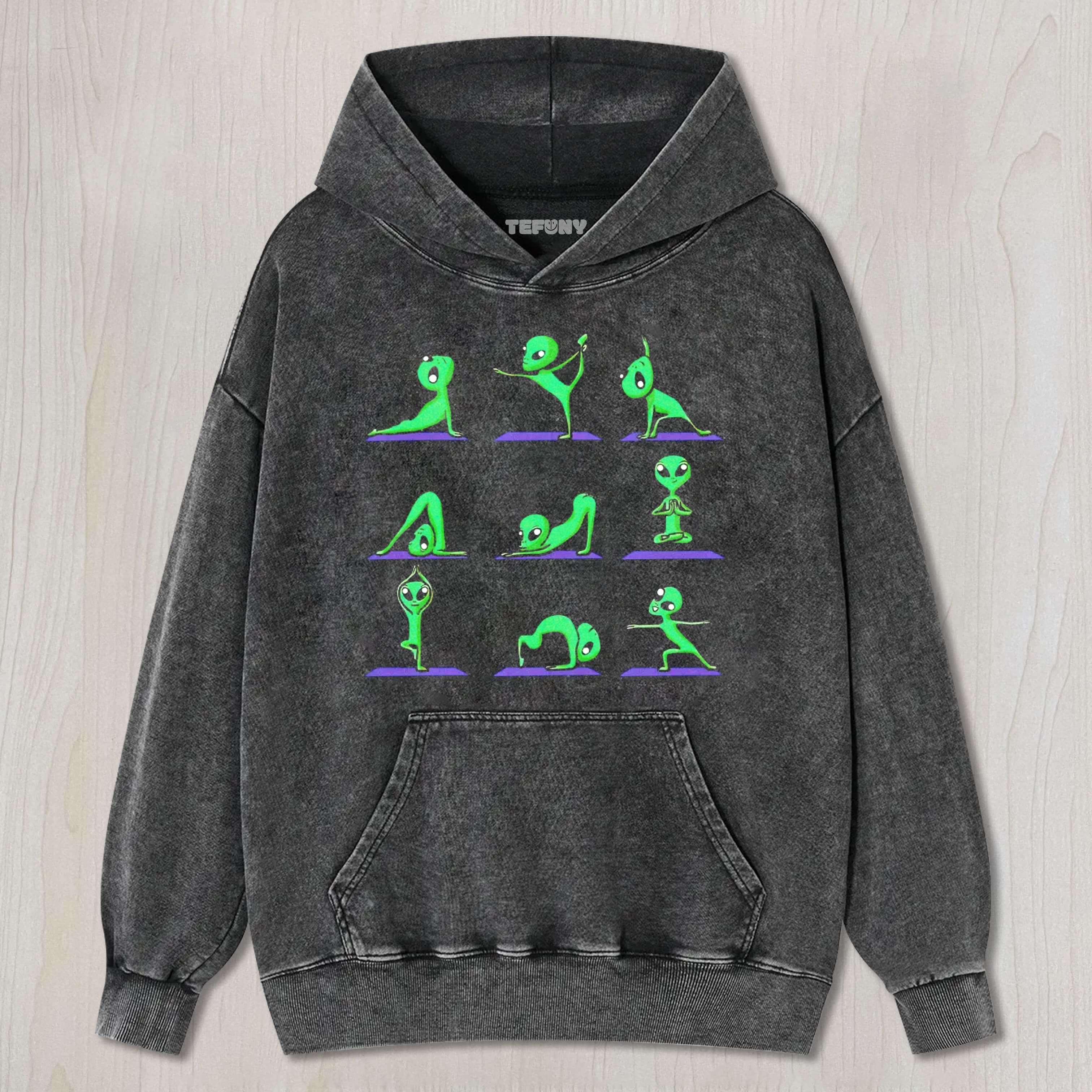ALIEN YOGA FLOW TEE & SWEAT & HOOD