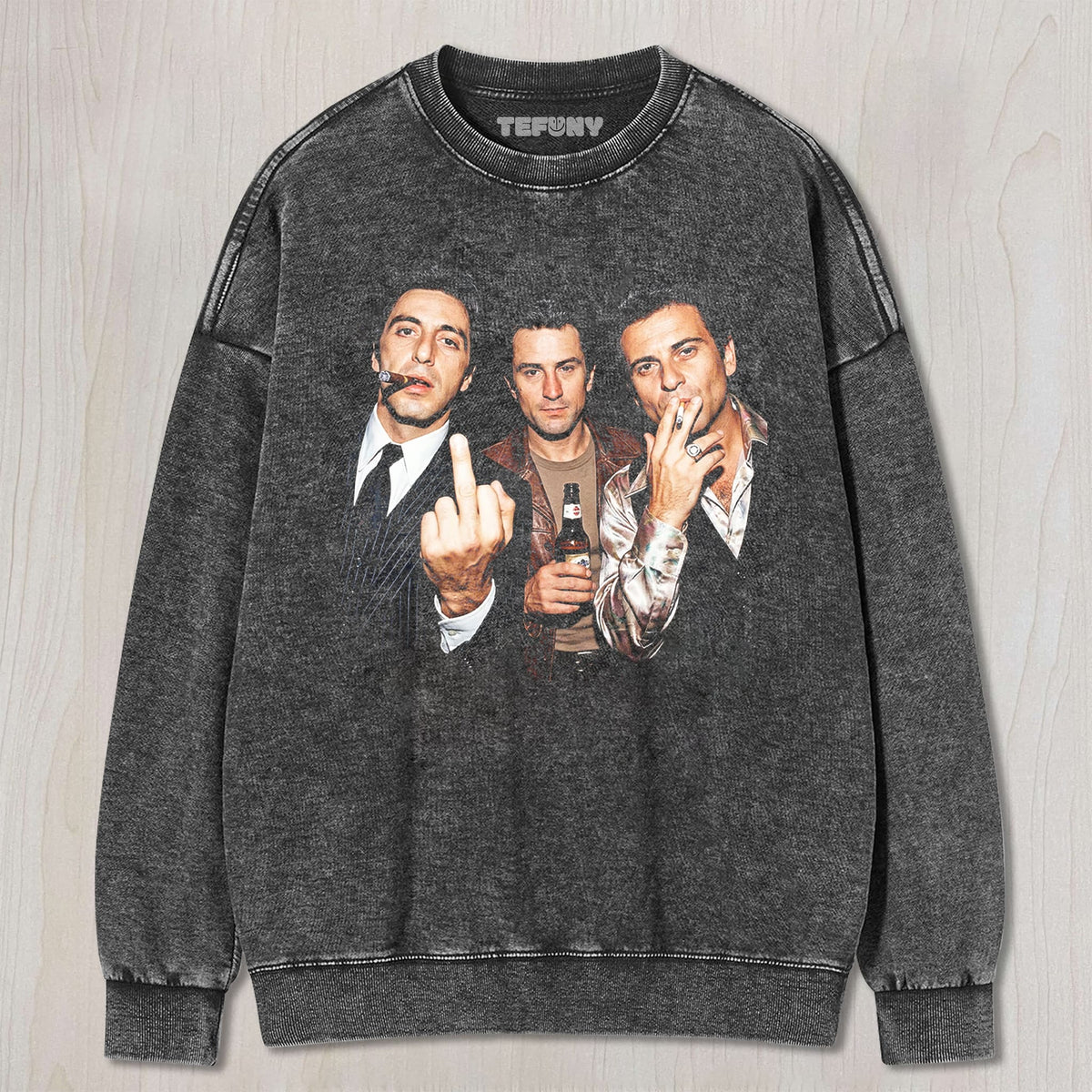AL PACINO & ROBERT DE NIRO & JOE PESCI TEE UNISEX TEE, TANK TOP, LAYERED LS, SWEATSHIRT & HOODIE
