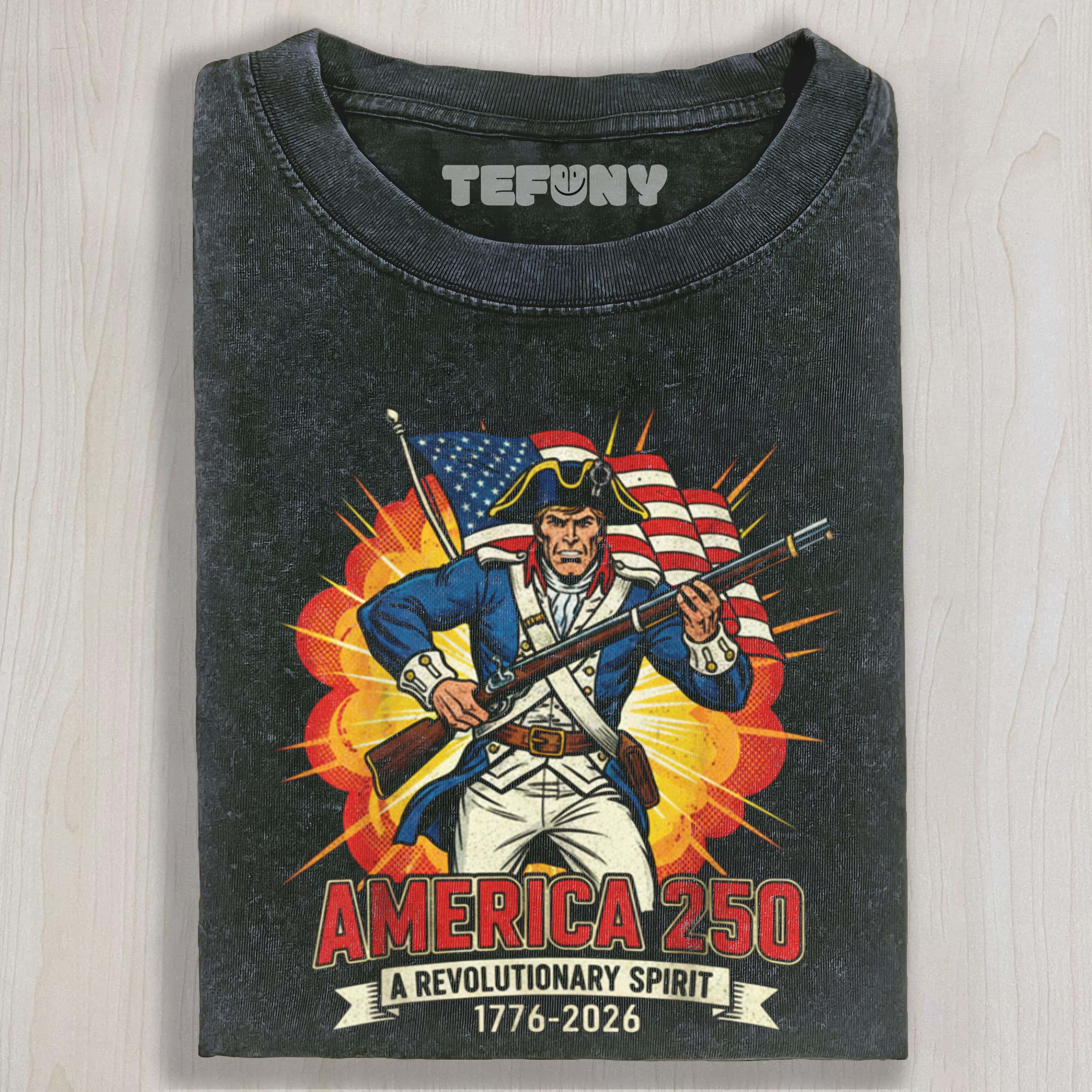 AMERICA 250 UNISEX TEE, TANK TOP, LAYERED LS, SWEATSHIRT & HOODIE
