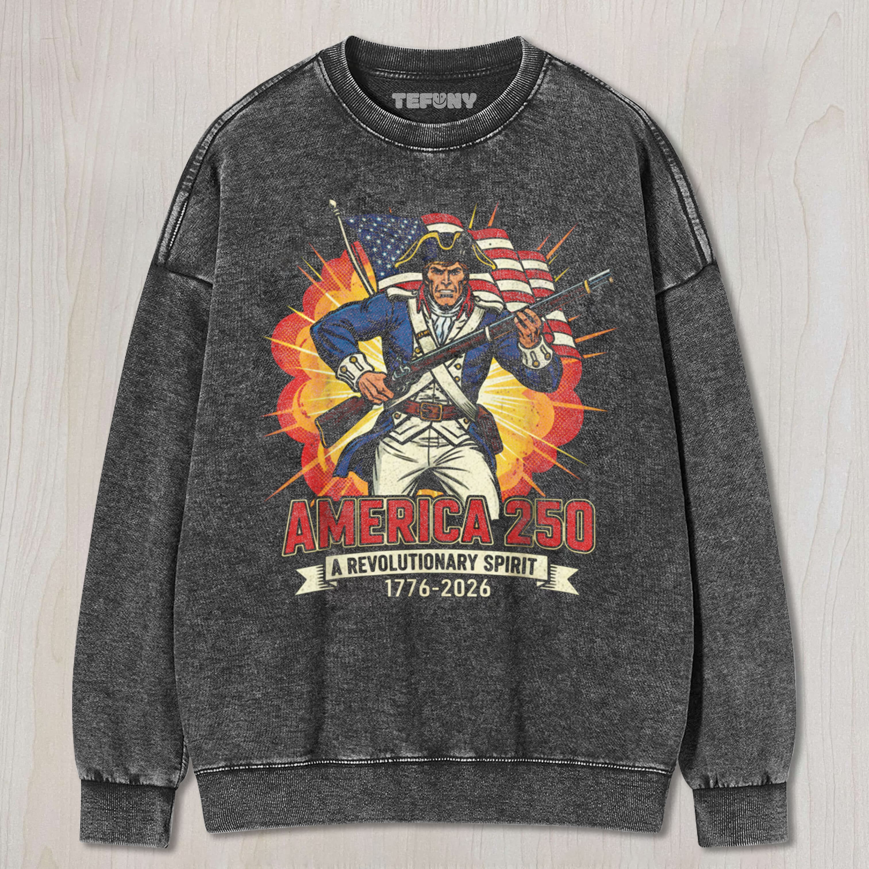 AMERICA 250 UNISEX TEE, TANK TOP, LAYERED LS, SWEATSHIRT & HOODIE