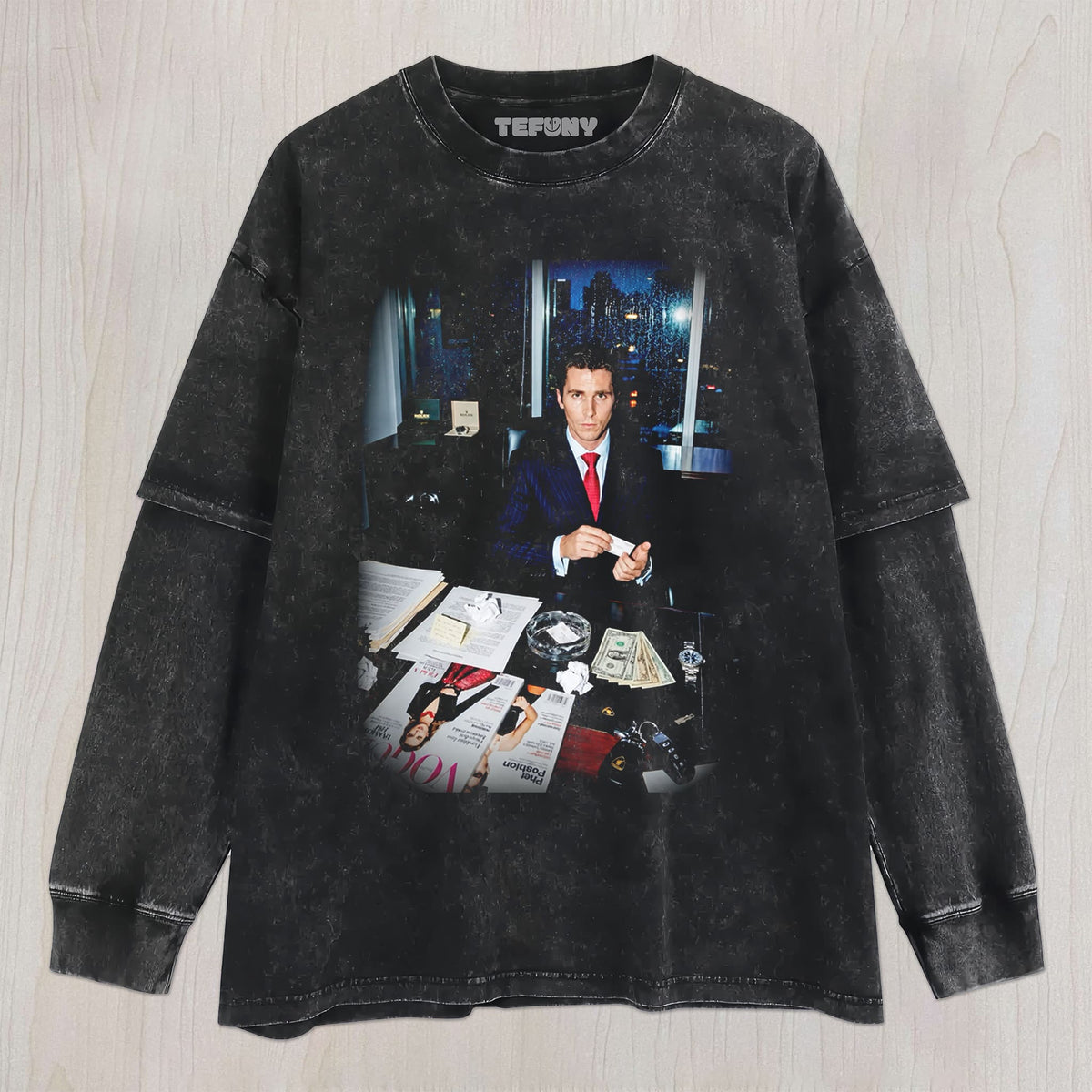 AMERICAN PSYCHO N UNISEX TEE, TANK TOP, LAYERED LS, SWEATSHIRT & HOODIE