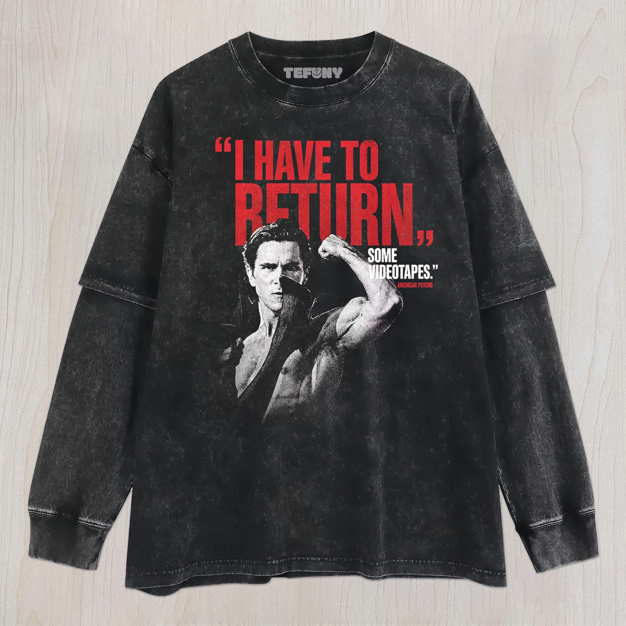 AMERICAN PSYCHO UNISEX TEE, TANK TOP, LAYERED LS, SWEATSHIRT & HOODIE