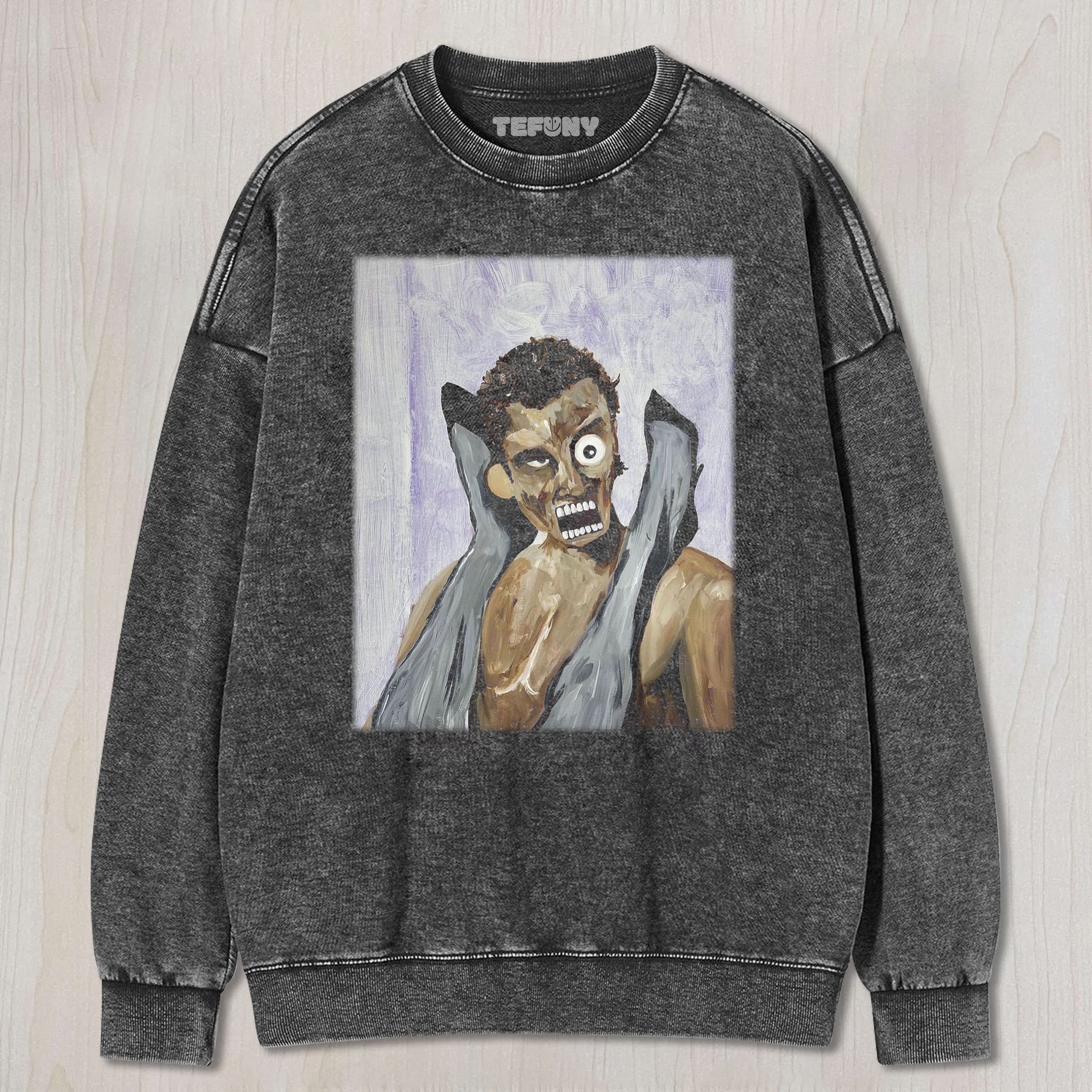 AMERICAN PSYCHO FUNNY PIC TEE & SWEAT & HOOD