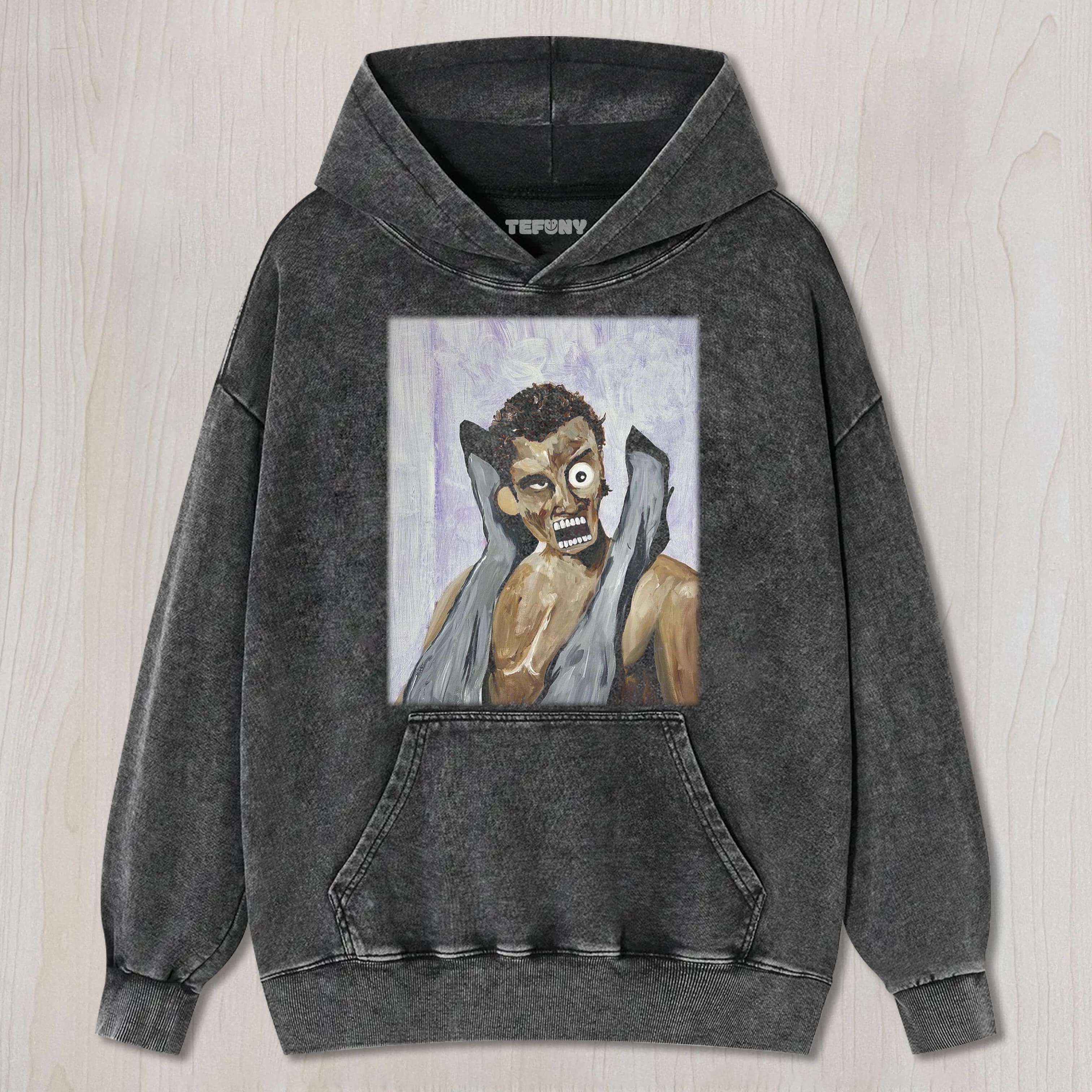 AMERICAN PSYCHO FUNNY PIC TEE & SWEAT & HOOD