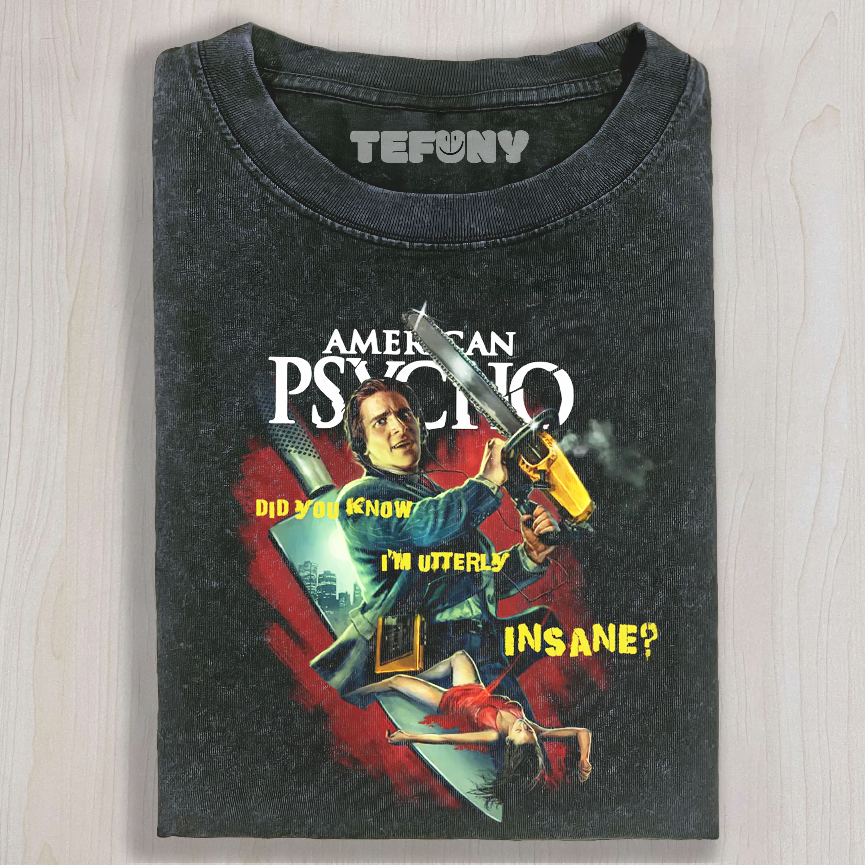 AMERICAN PSYCHO I FEEL LETHAL TEE & SWEAT & HOOD