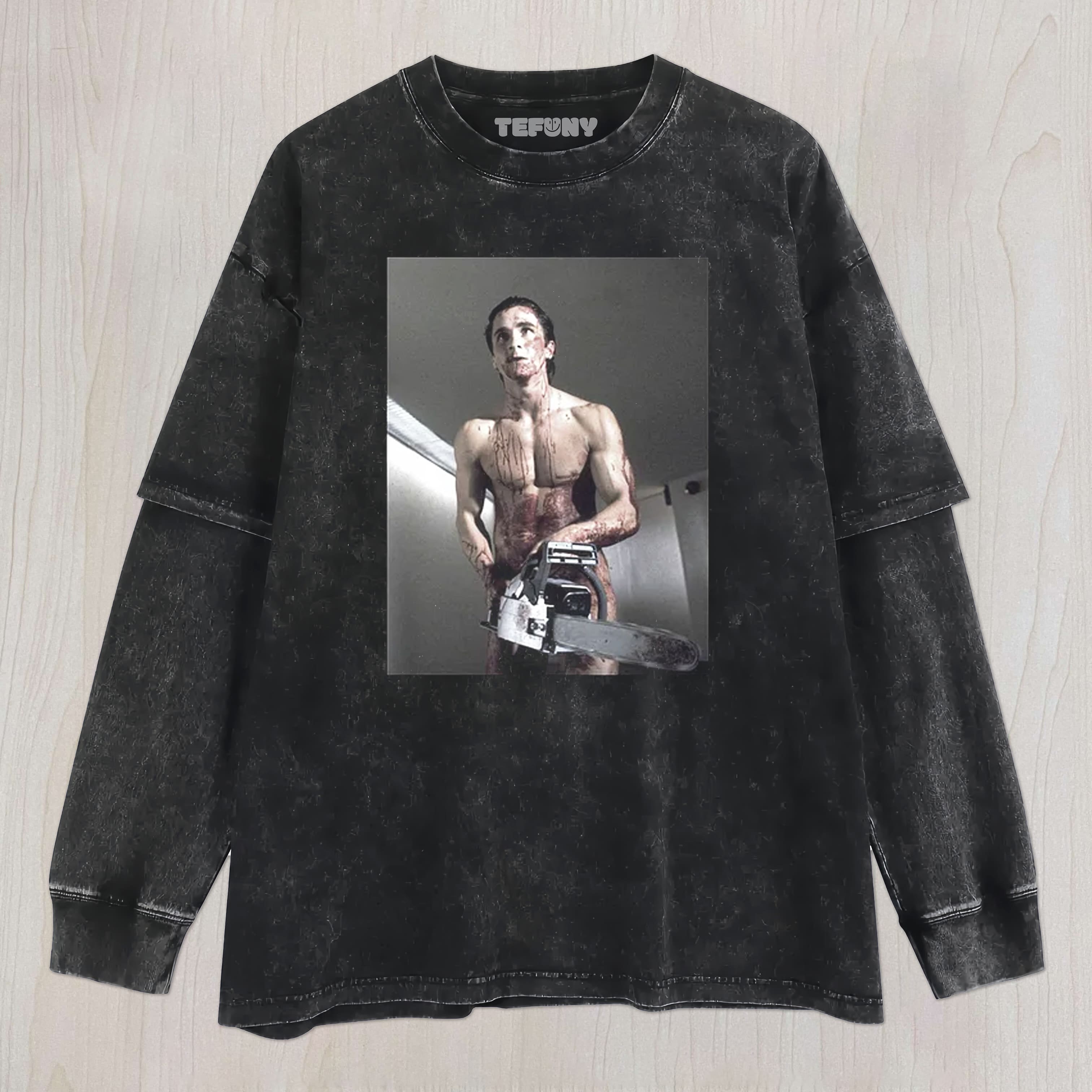 AMERICAN PSYCHO UNISEX TEE, TANK TOP, LAYERED LS, SWEATSHIRT & HOODIE