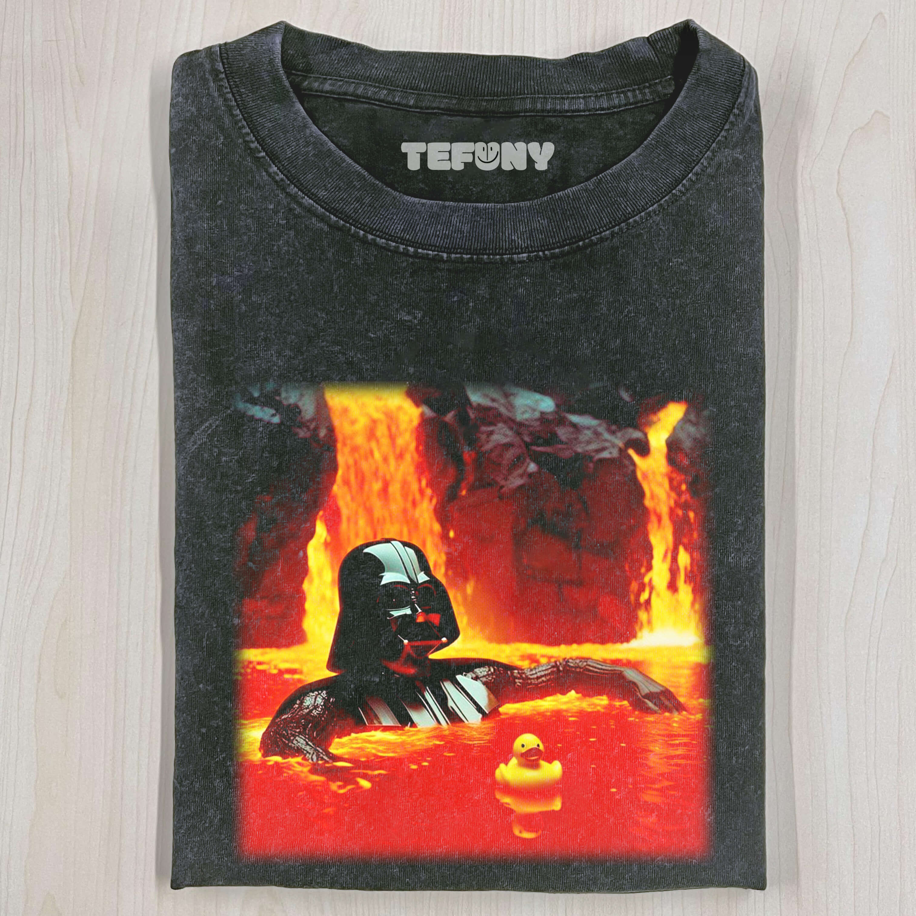 ANAKIN SKYWALKER SOAKING IN LAVA T-SHIRT