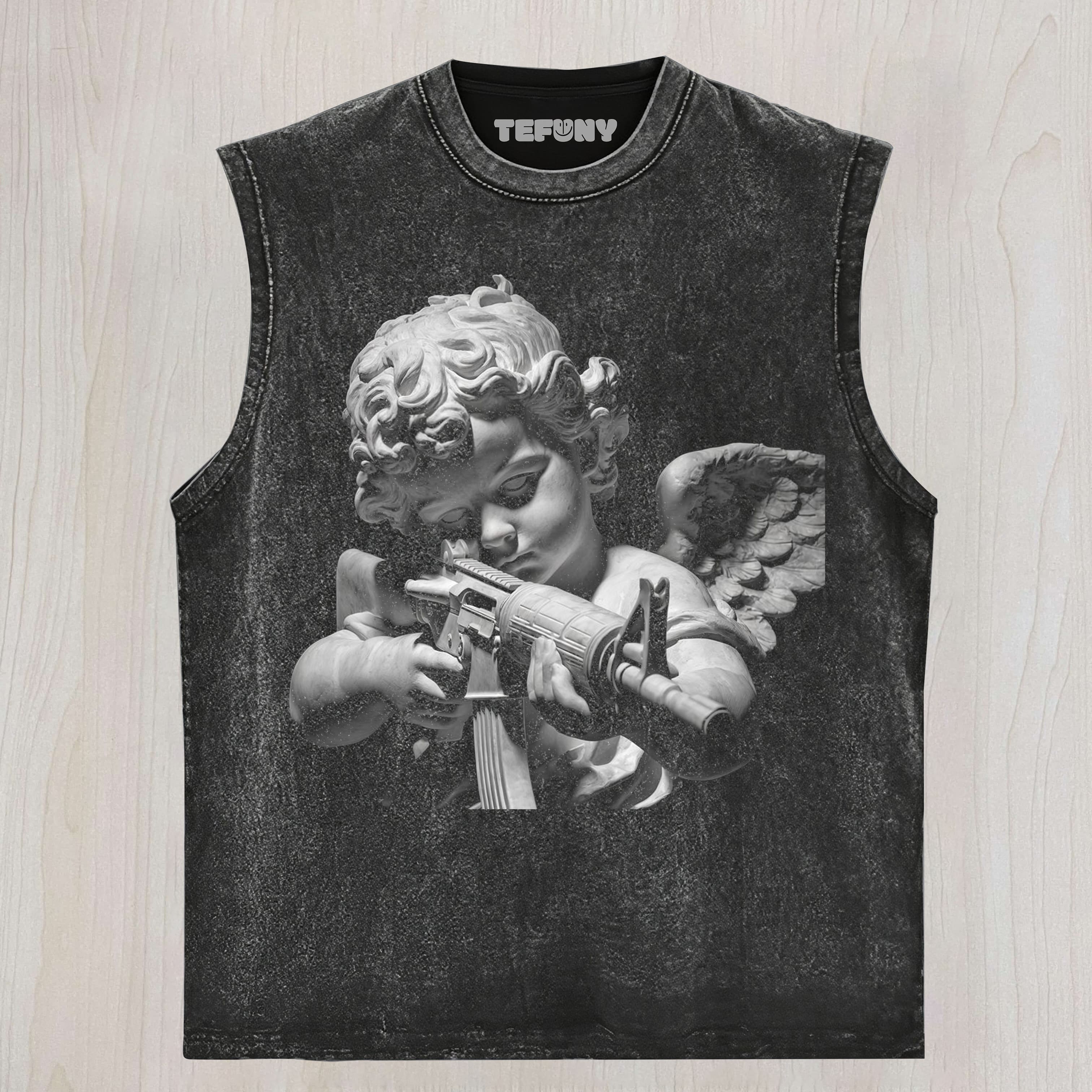 ANGEL MARKSMAN2 UNISEX TEE, TANK TOP, LAYERED LS, SWEATSHIRT & HOODIE