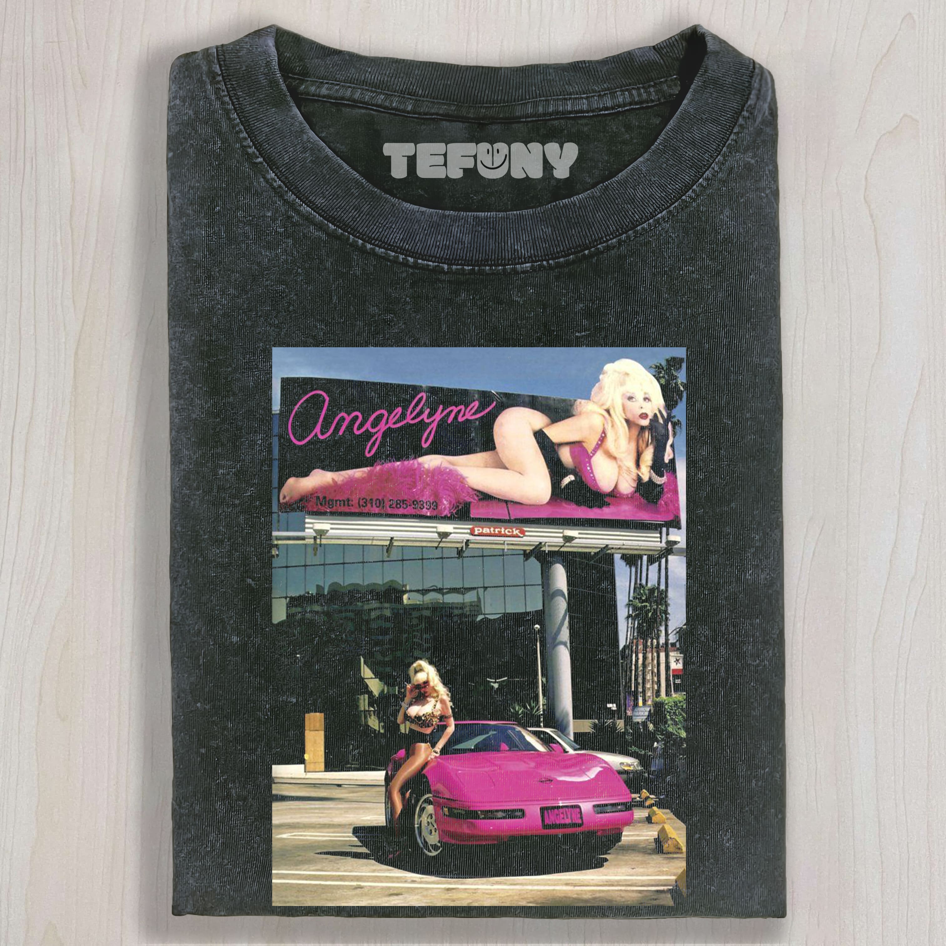 ANGELYNE POSING UNISEX TEE, TANK TOP, LAYERED LS, SWEATSHIRT & HOODIE