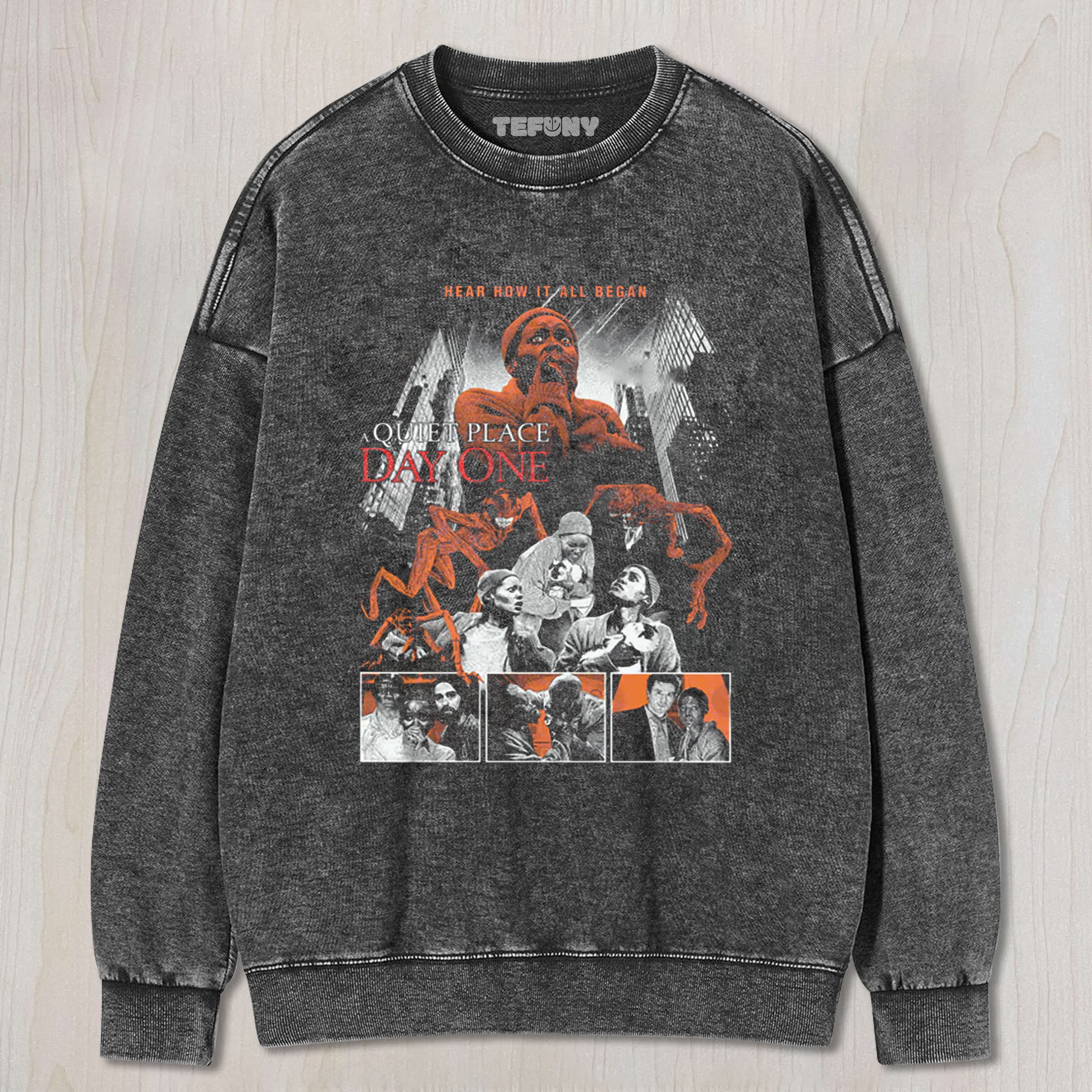 A QUIET PLACE DAY ONE UNISEX TEE, TANK TOP, LAYERED LS, SWEATSHIRT & HOODIE