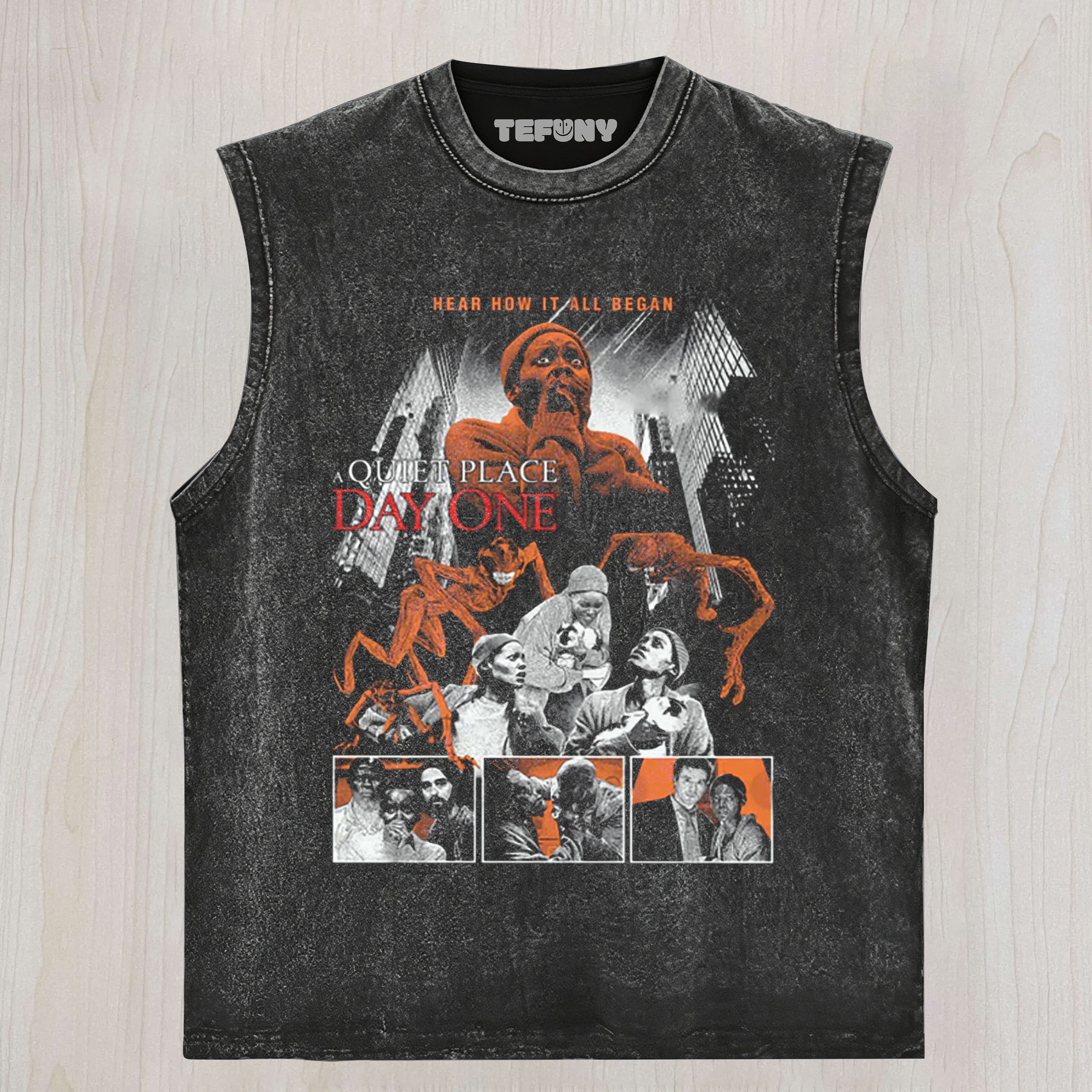 A QUIET PLACE DAY ONE UNISEX TEE, TANK TOP, LAYERED LS, SWEATSHIRT & HOODIE