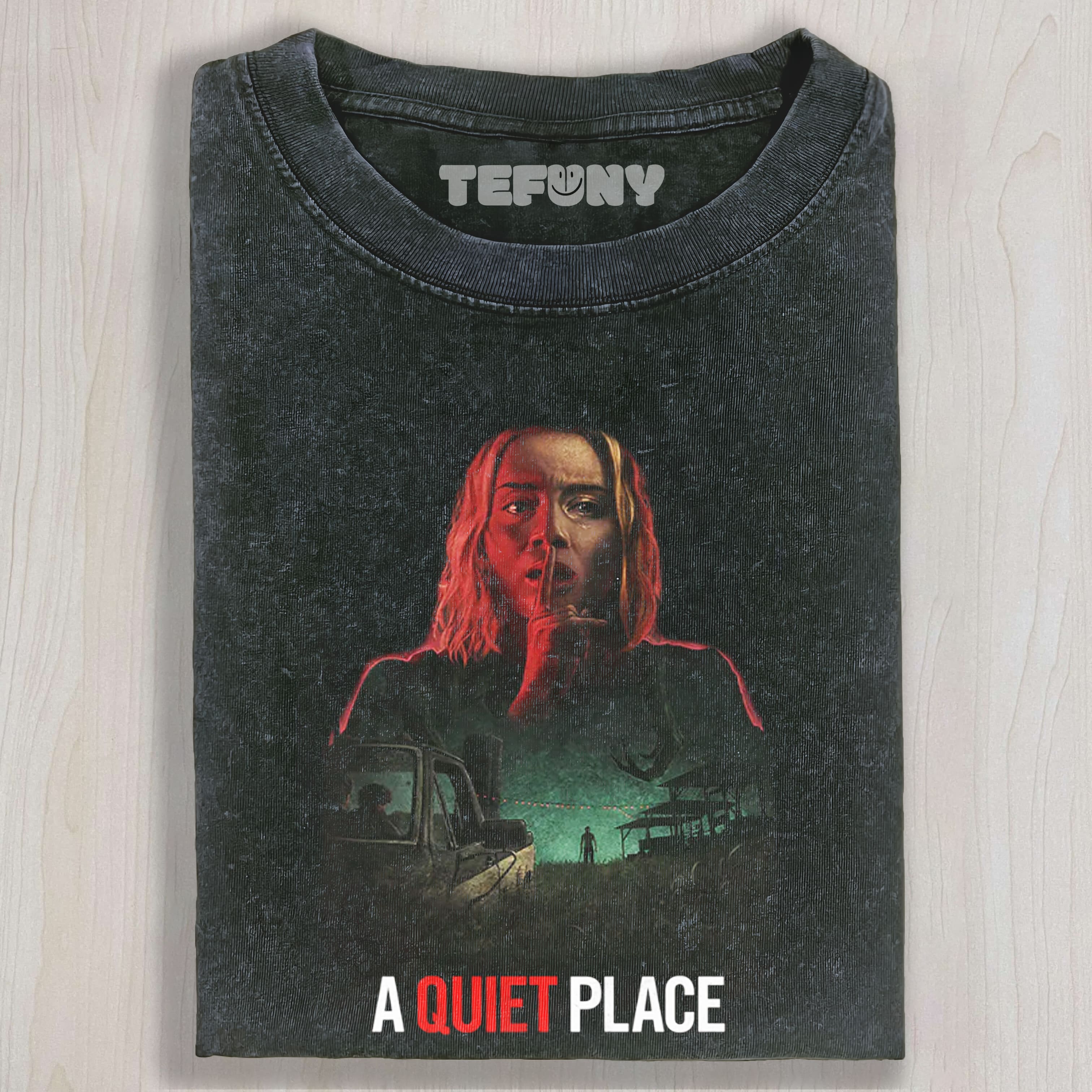 A QUIET PLACE GRAPHIC UNISEX TEE, TANK TOP, LAYERED LS, SWEATSHIRT & HOODIE