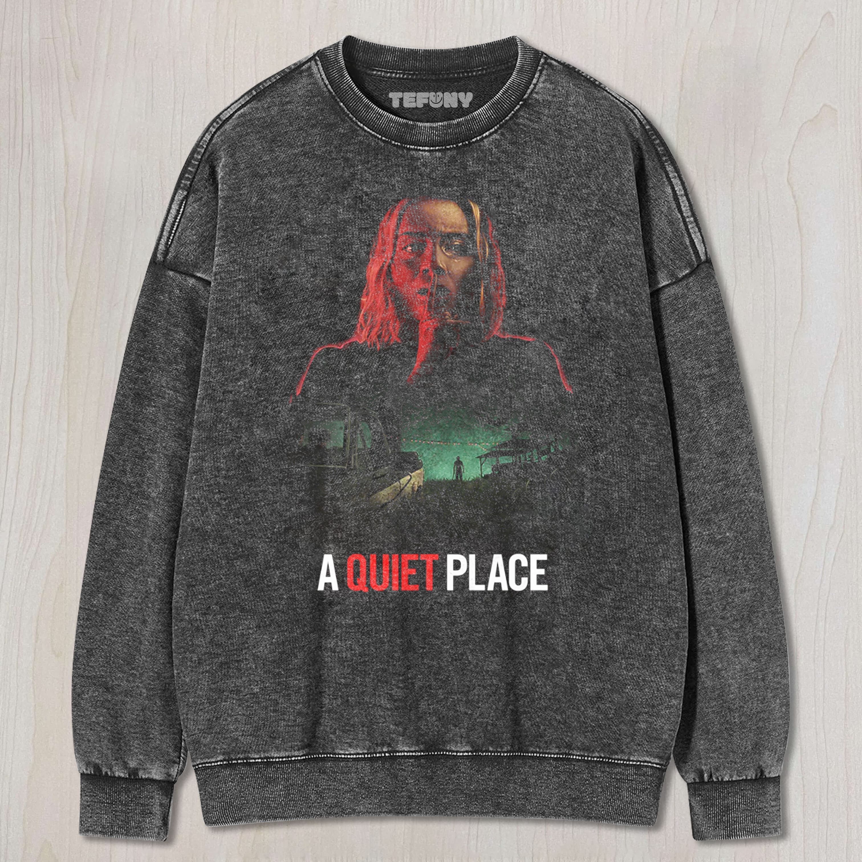 A QUIET PLACE GRAPHIC UNISEX TEE, TANK TOP, LAYERED LS, SWEATSHIRT & HOODIE