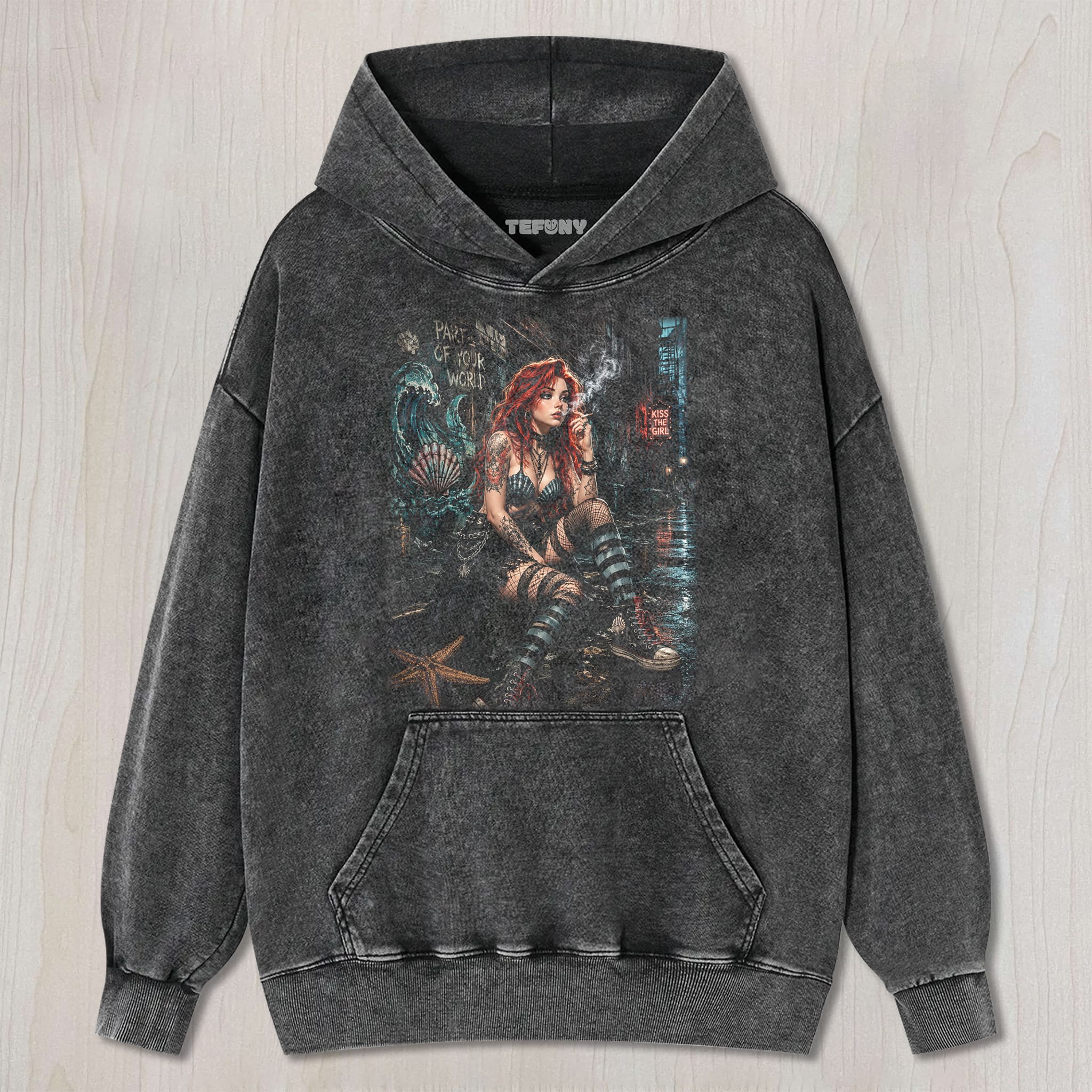 ARIEL EMO UNISEX TEE, TANK TOP, LAYERED LS, SWEATSHIRT & HOODIE