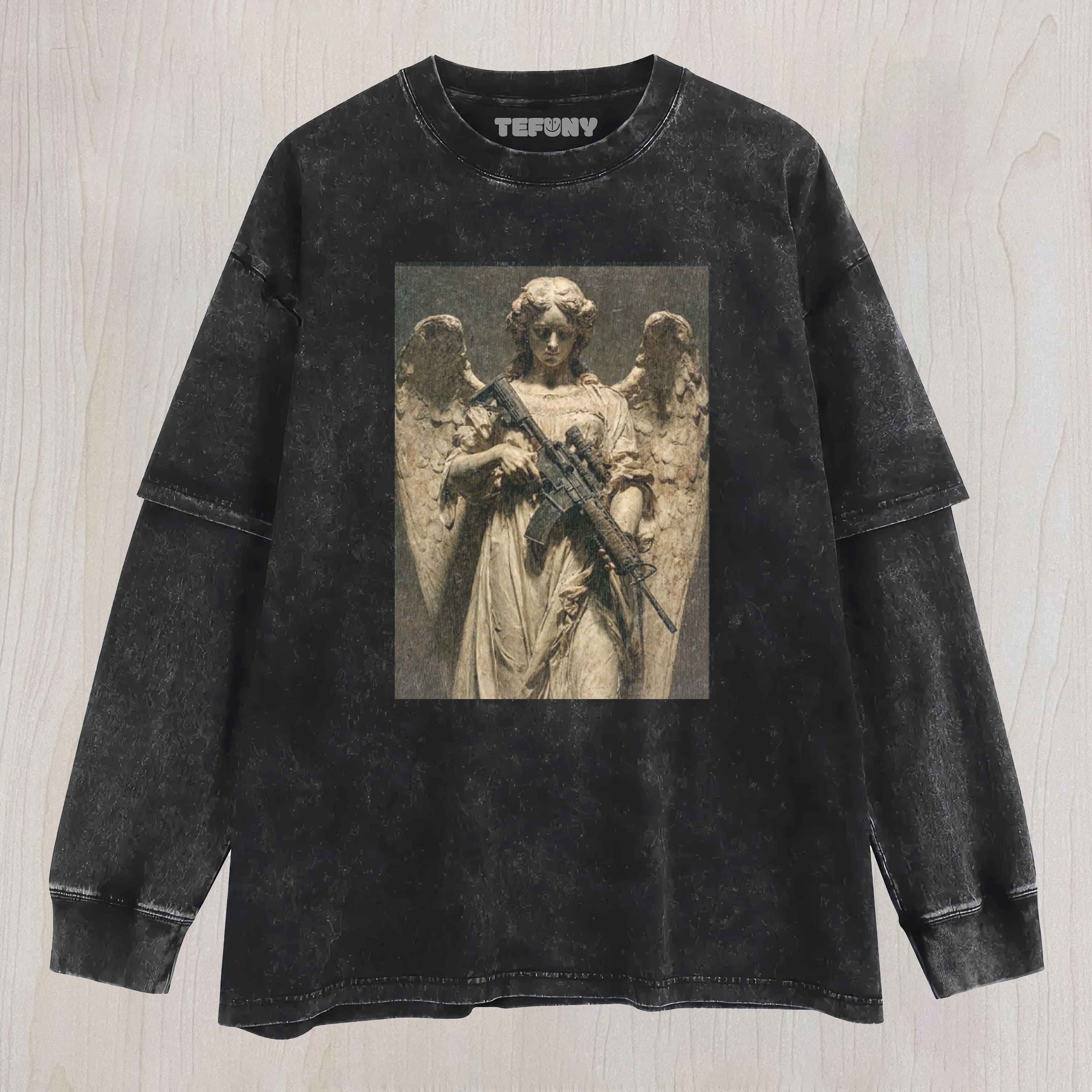 ARMED ANGEL UNISEX TEE, TANK TOP, LAYERED LS, SWEATSHIRT & HOODIE