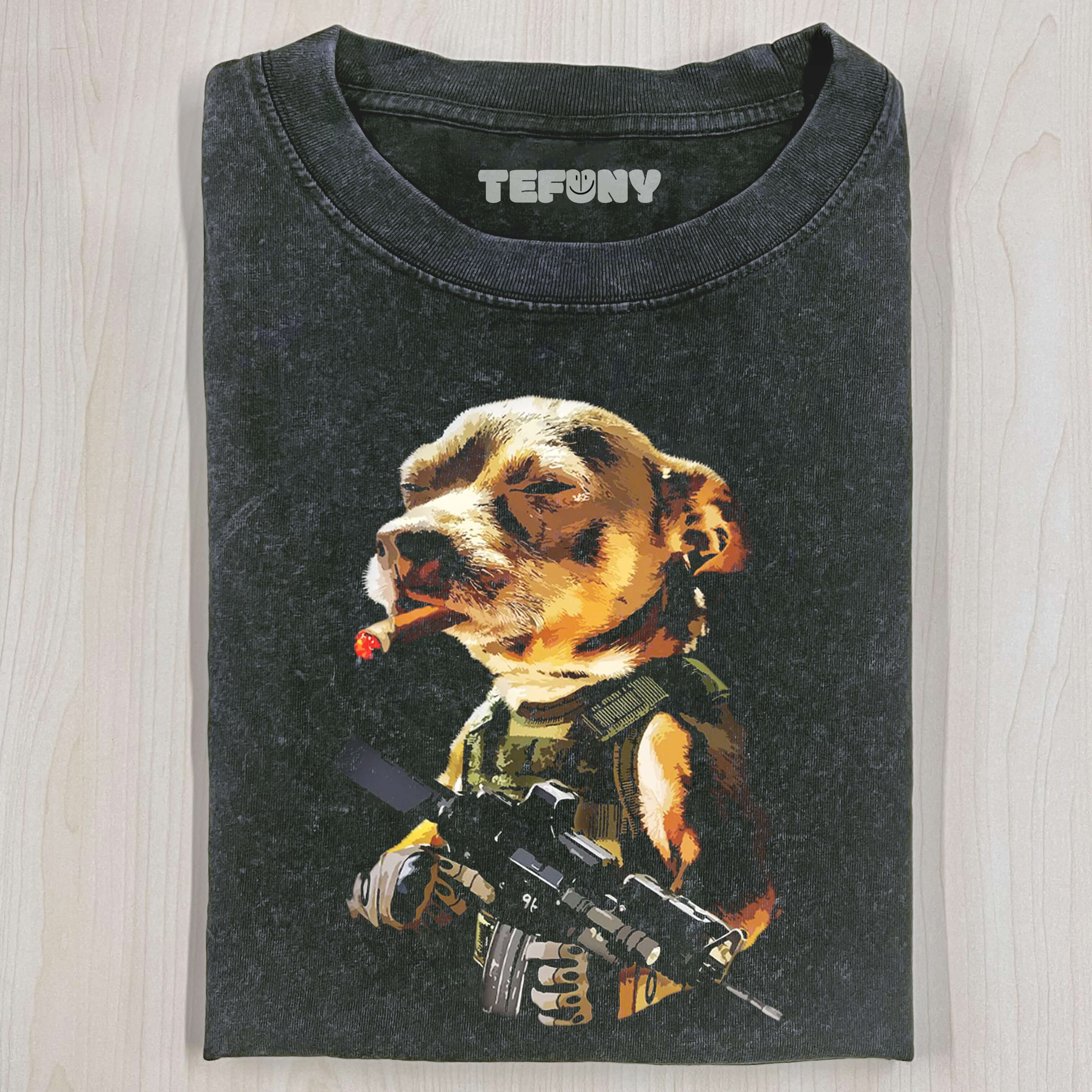 ARMEE PITBULL ZIGARRE BADASS T-SHIRT V1