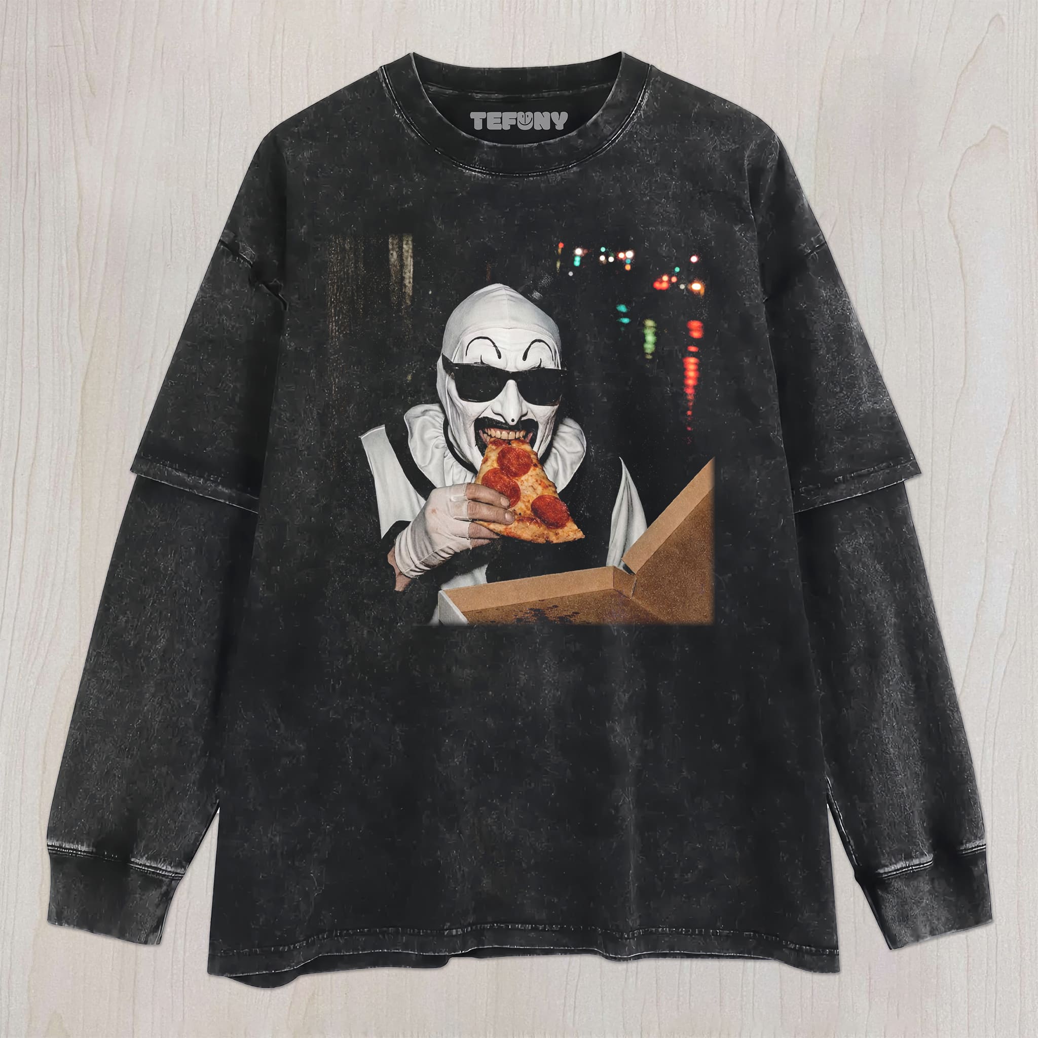 ART THE CLOWN VINTAGE TEE UNISEX TEE, TANK TOP, LAYERED LS, SWEATSHIRT & HOODIE