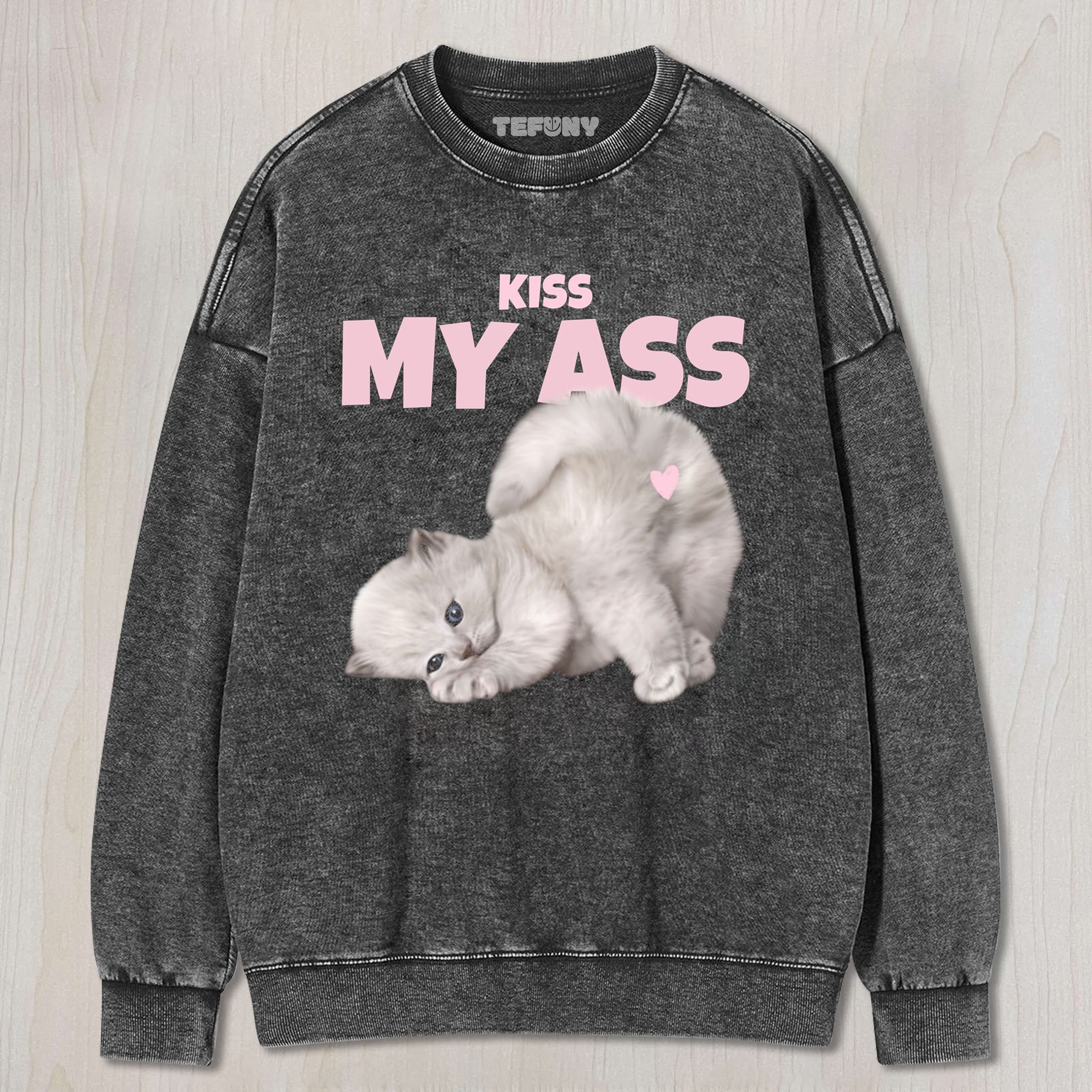 ASS CAT UNISEX TEE, TANK TOP, LAYERED LS, SWEATSHIRT & HOODIE