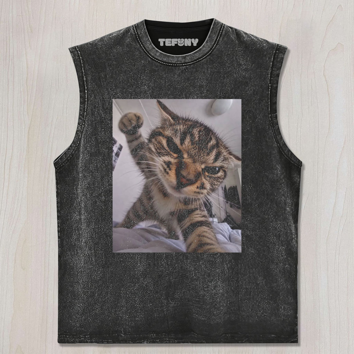 ATTACK MODE FUNNY CAT GRAPHIC UNISEX TEE, TANK TOP, LAYERED LS, SWEATSHIRT & HOODIE