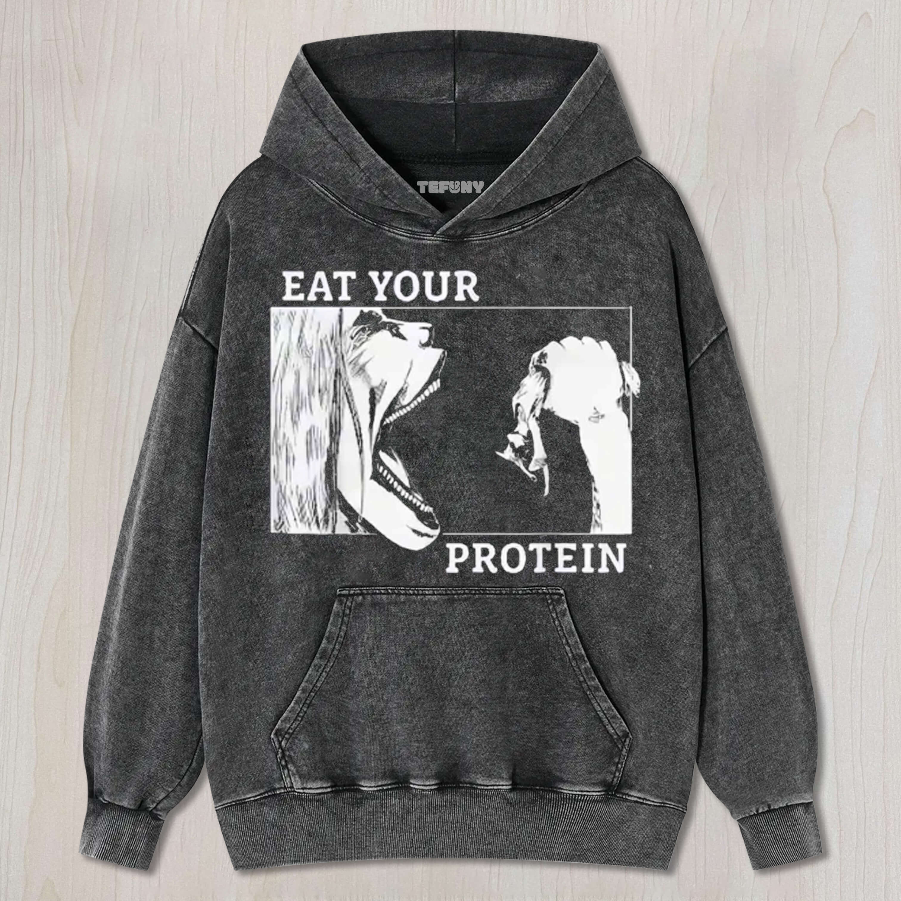 ATTACK ON TITAN EAT YOUR PROTEIN TEE & SWEAT & HOOD