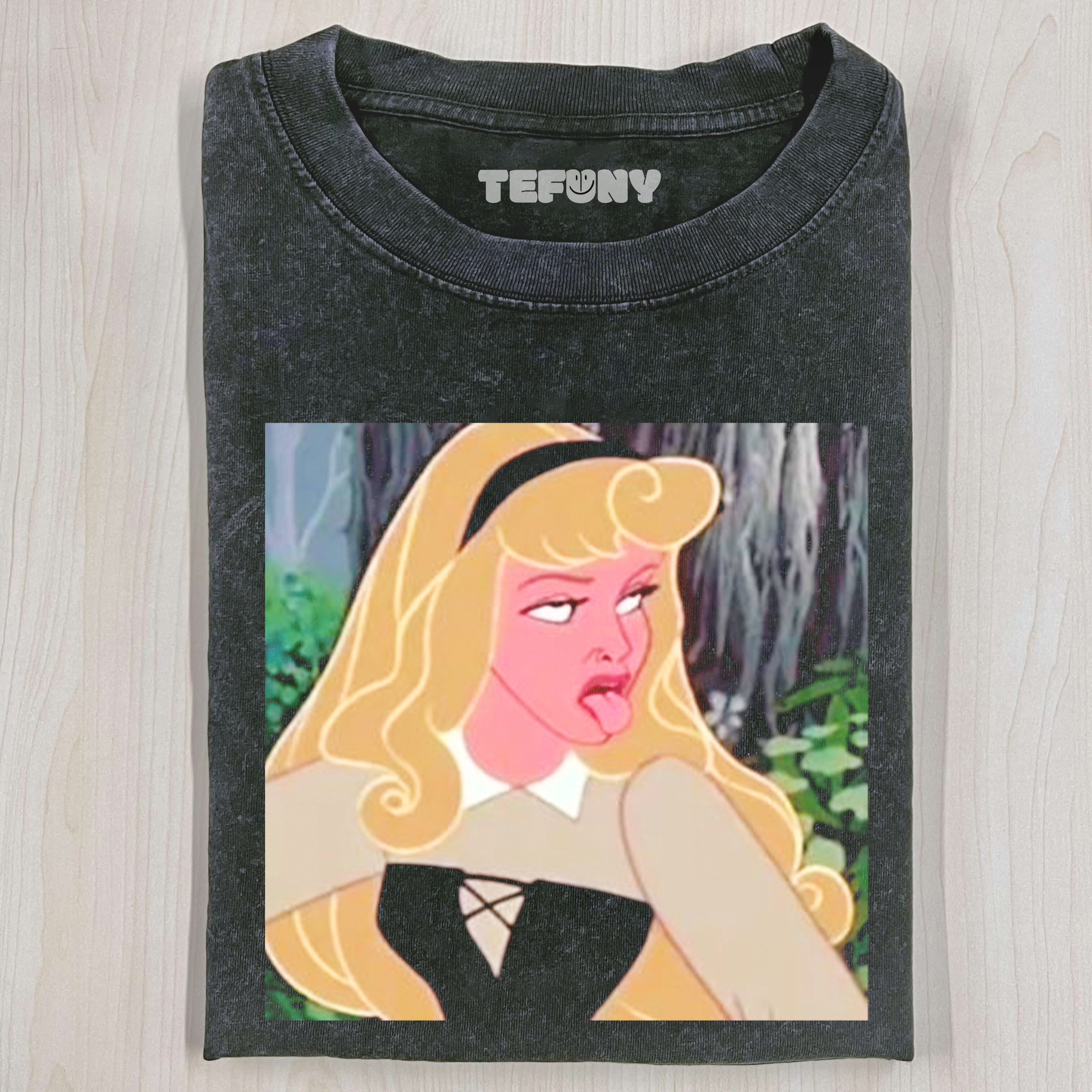 AURORA STICKS OUT HER TONGUE T-SHIRT