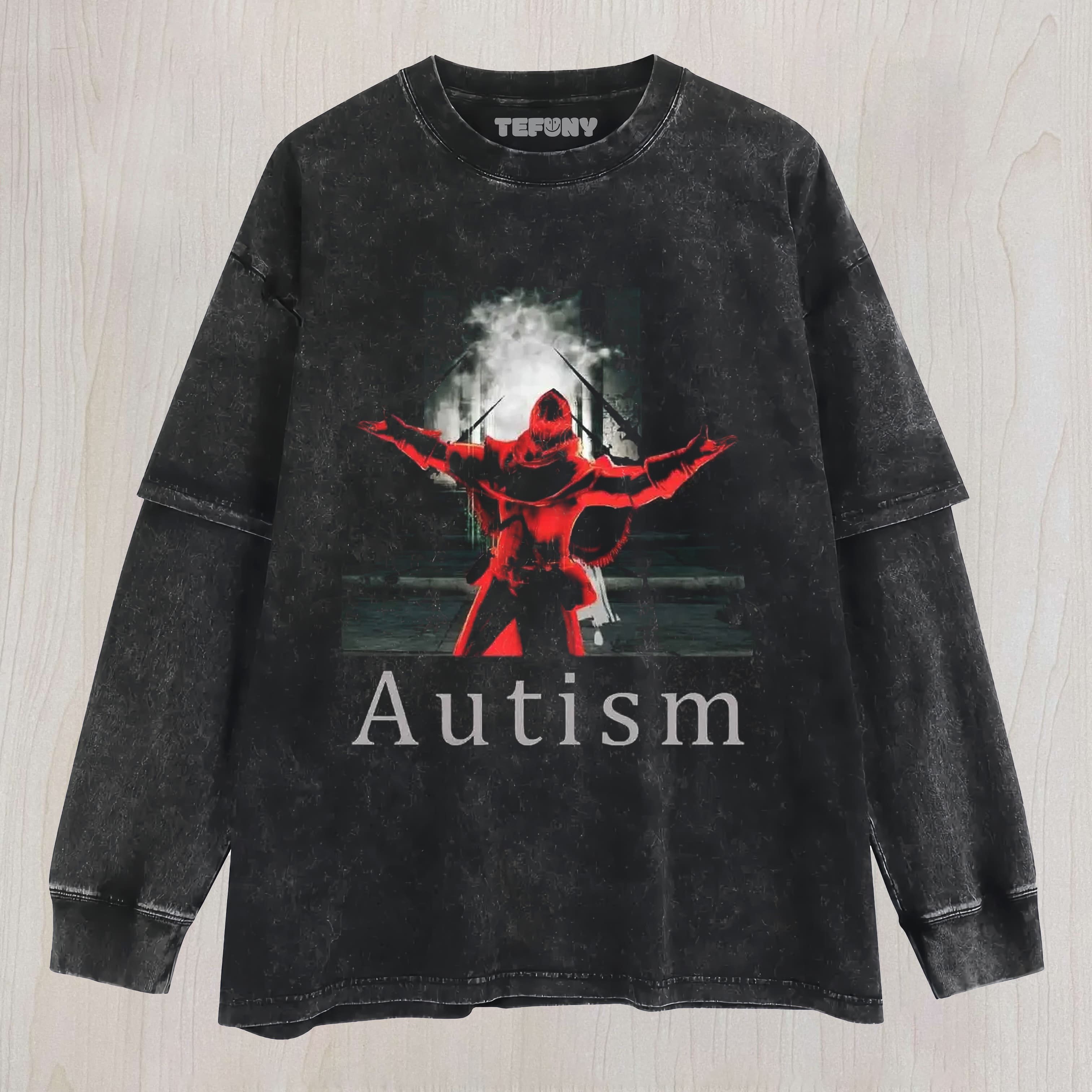 AUTISM UNISEX-TEE,-TANK-TOP,-LAYERED-LS,-SWEATSHIRT-&-HOODIE
