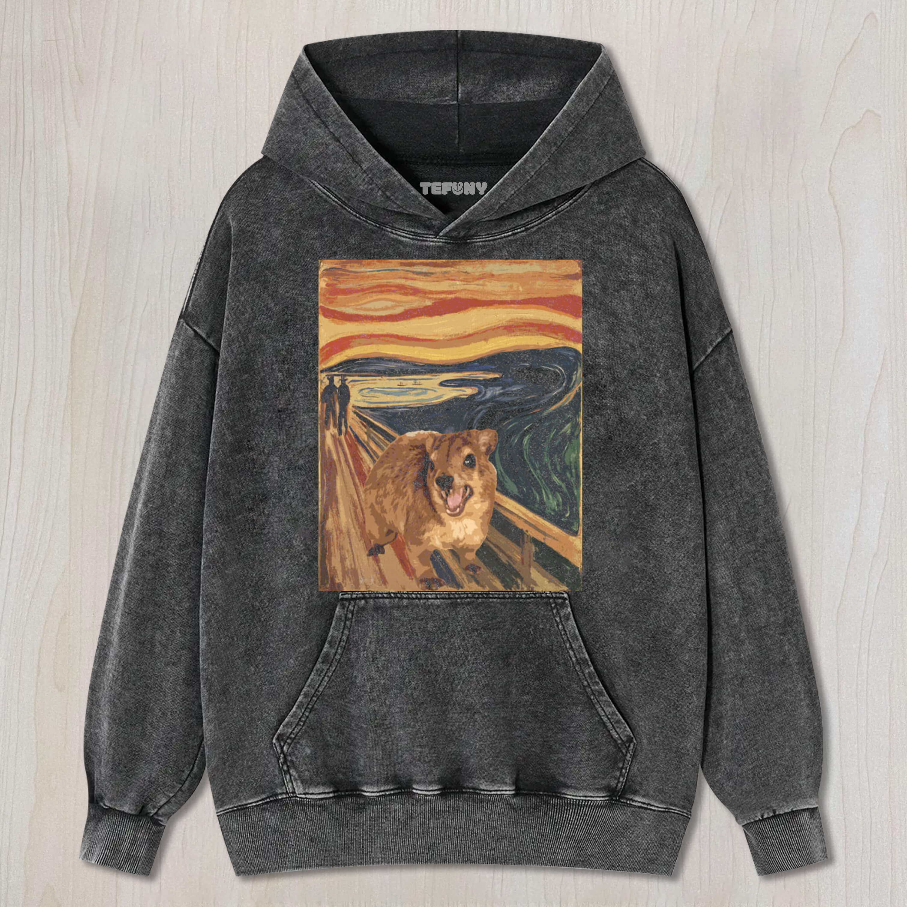 AWAWA HYRAX SCREAM MEME TEE & SWEAT & HOOD
