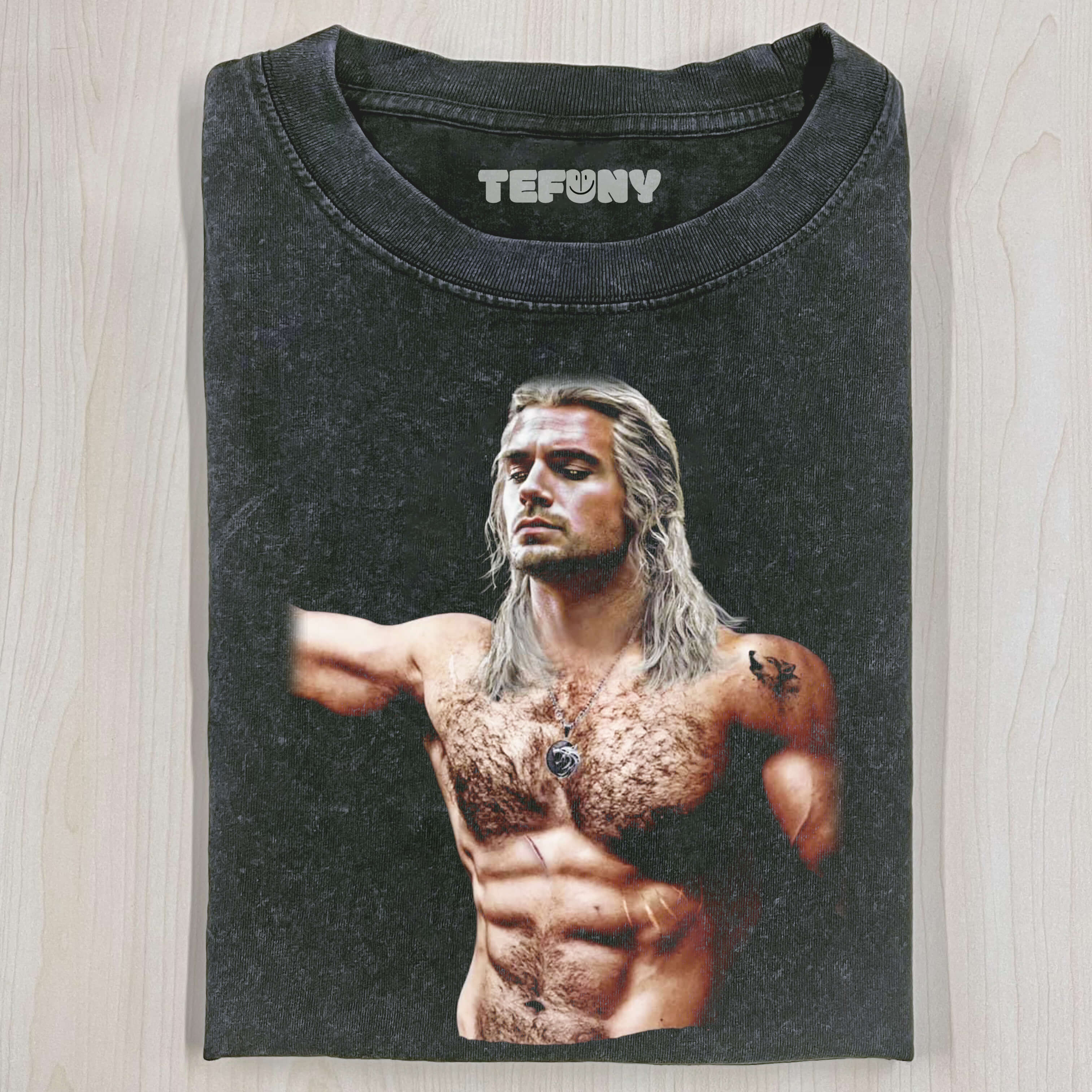 A SHIRTLESS GERALT OF RIVIA T-SHIRT