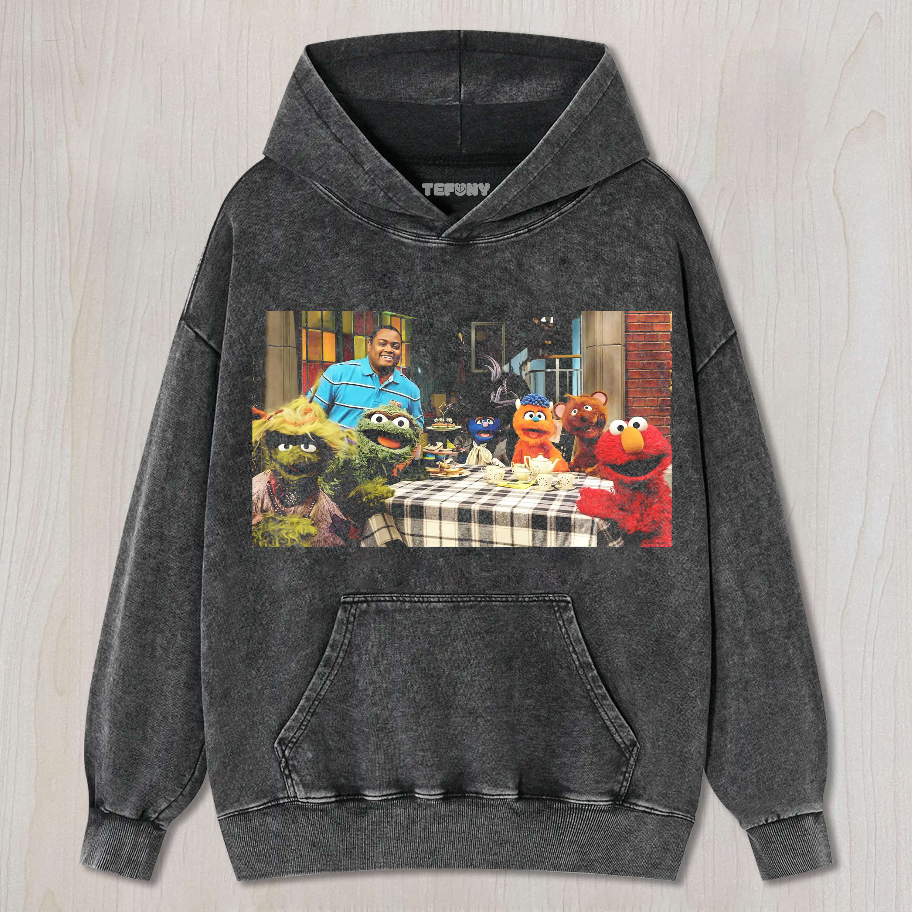 A TEA PARTY WAS HELD ON SESAME STREET T-SHIRT