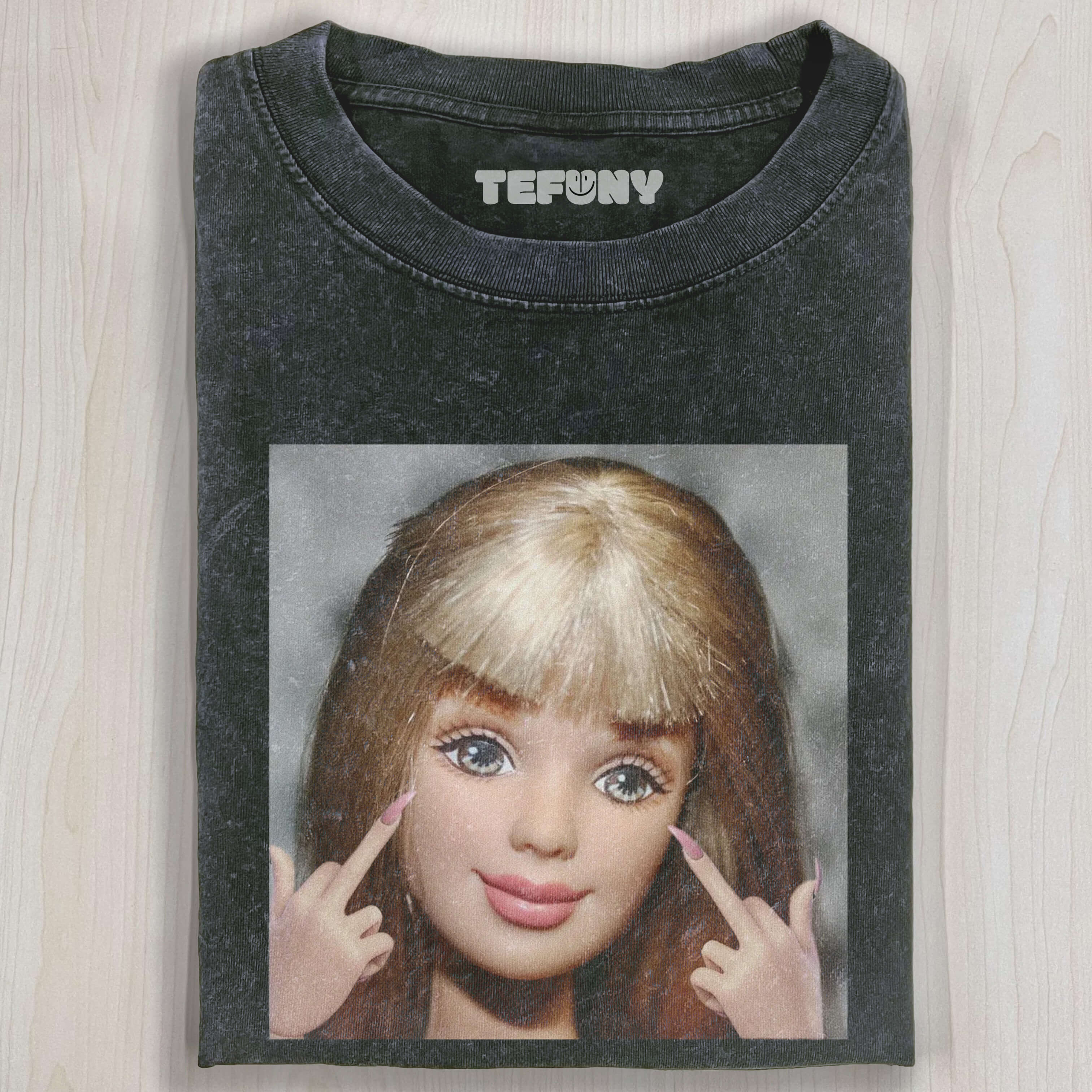 B-SMOKING DOLL V4 T-SHIRT