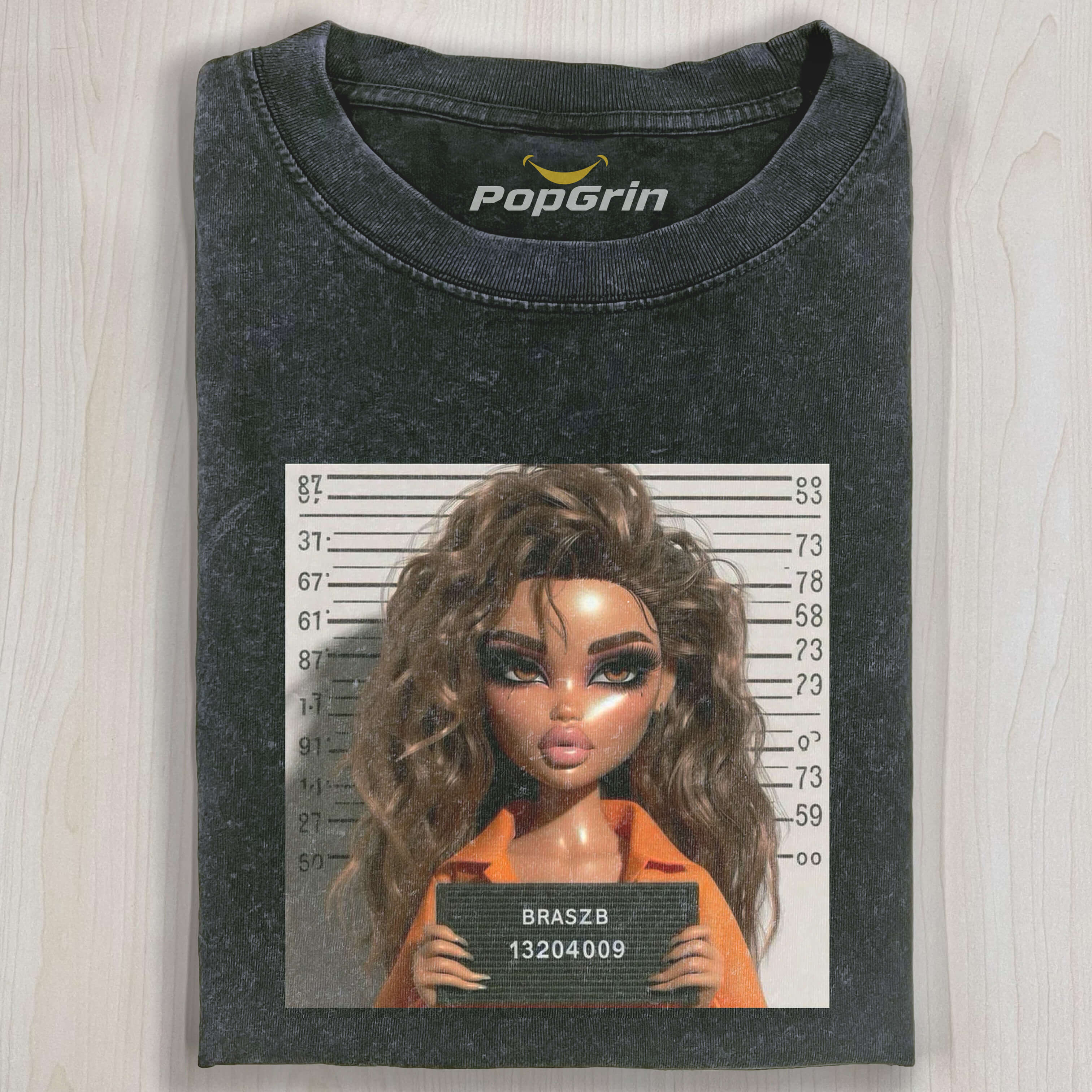 B-SMOKING DOLL V3 T-SHIRT