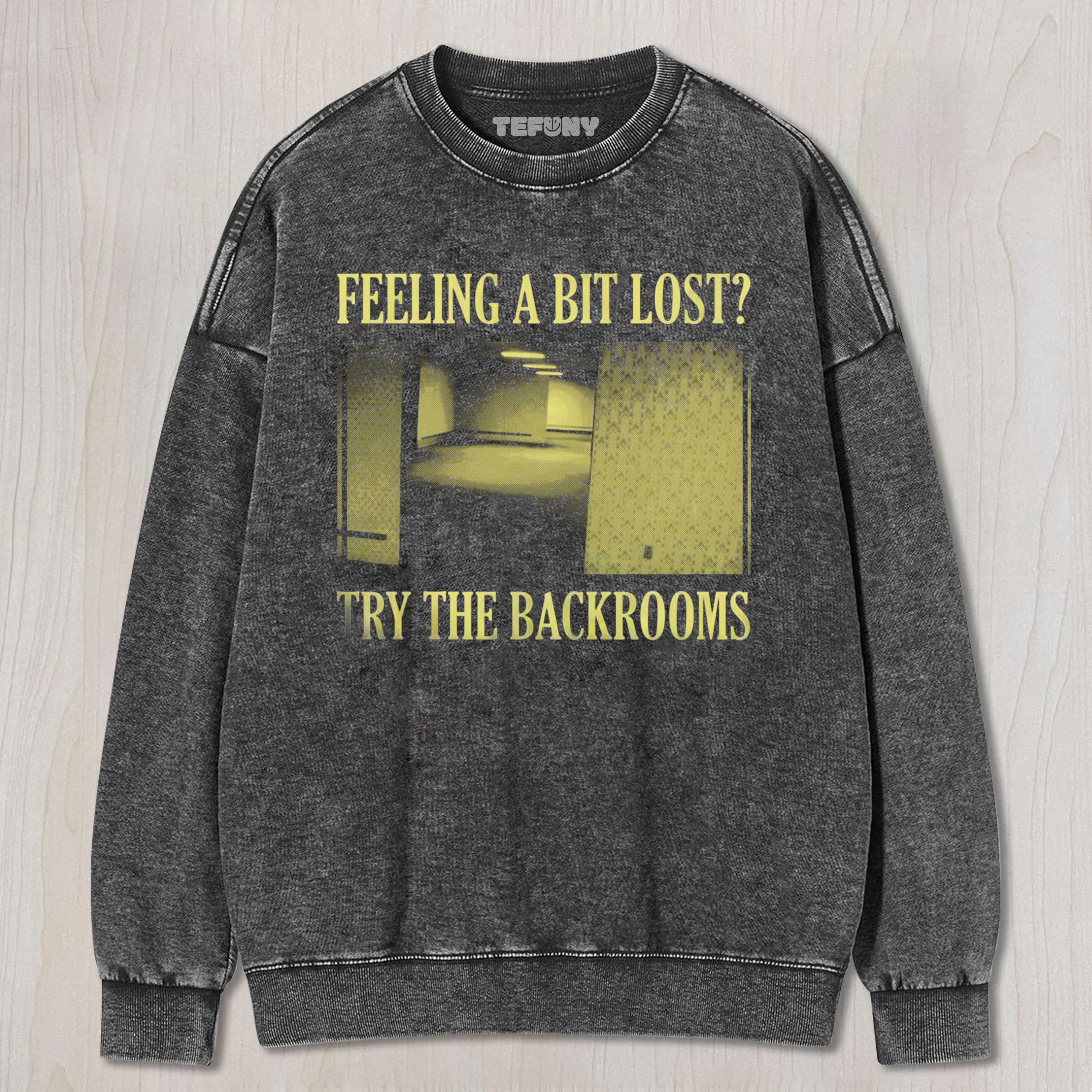 BACKROOMS V3 UNISEX TEE, TANK TOP, LAYERED LS, SWEATSHIRT & HOODIE