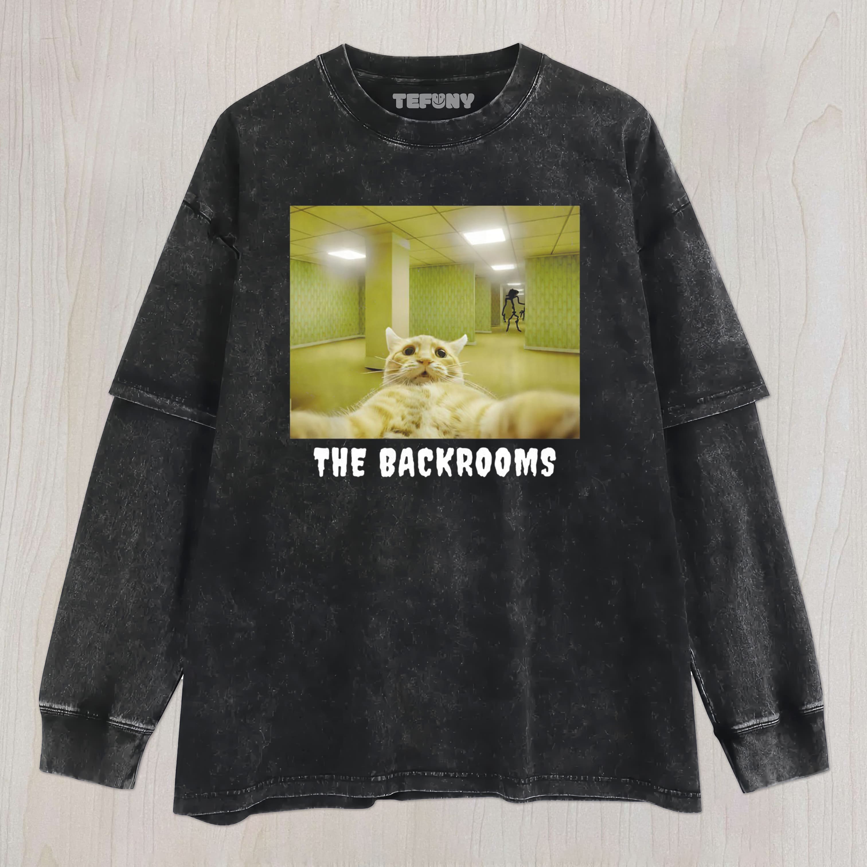 BACKROOMS V5 UNISEX TEE, TANK TOP, LAYERED LS, SWEATSHIRT & HOODIE