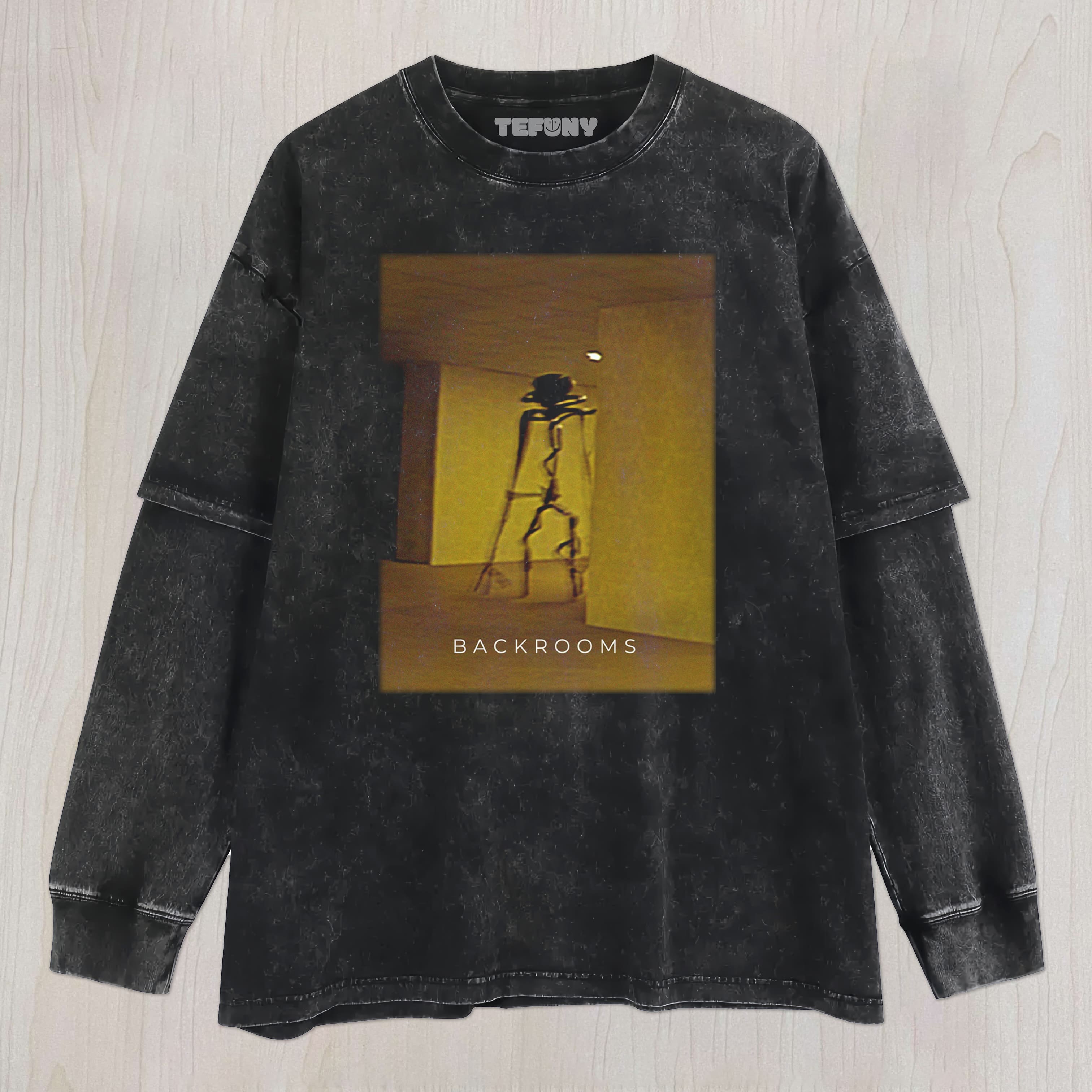 BACKROOMS V7 UNISEX TEE, TANK TOP, LAYERED LS, SWEATSHIRT & HOODIE