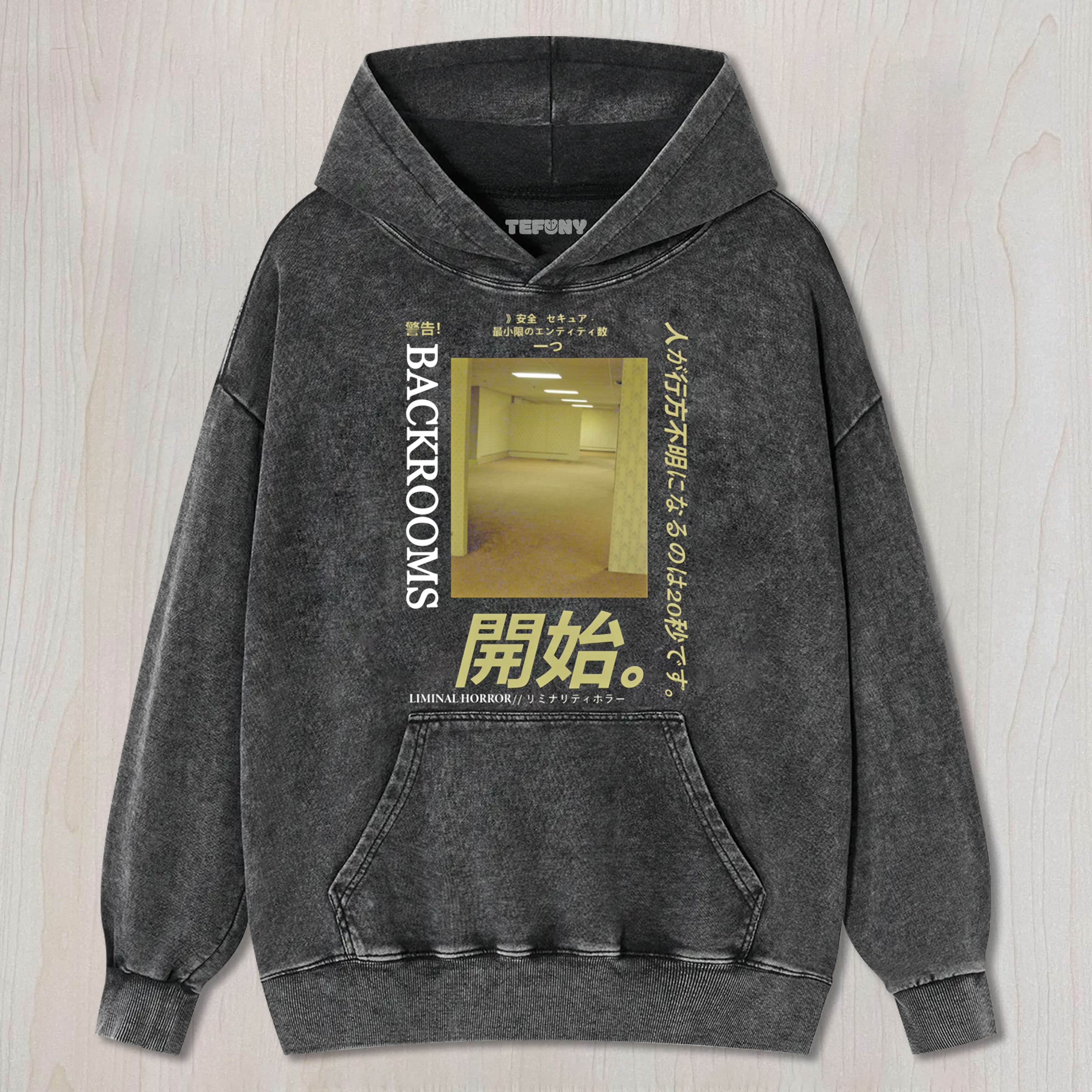 BACKROOMS V8 UNISEX TEE, TANK TOP, LAYERED LS, SWEATSHIRT & HOODIE