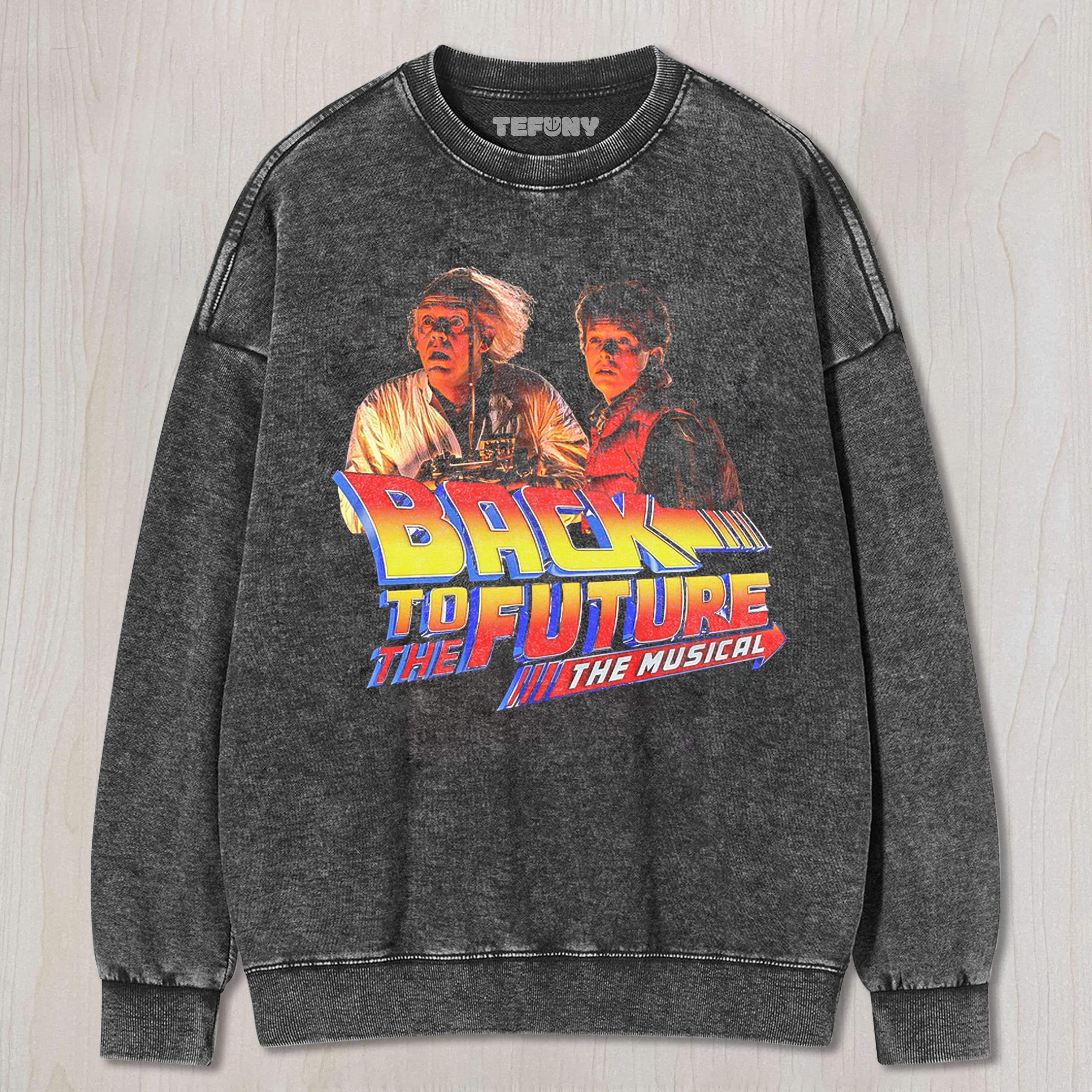 BACK TO FUTURE UNISEX TEE, TANK TOP, LAYERED LS, SWEATSHIRT & HOODIE