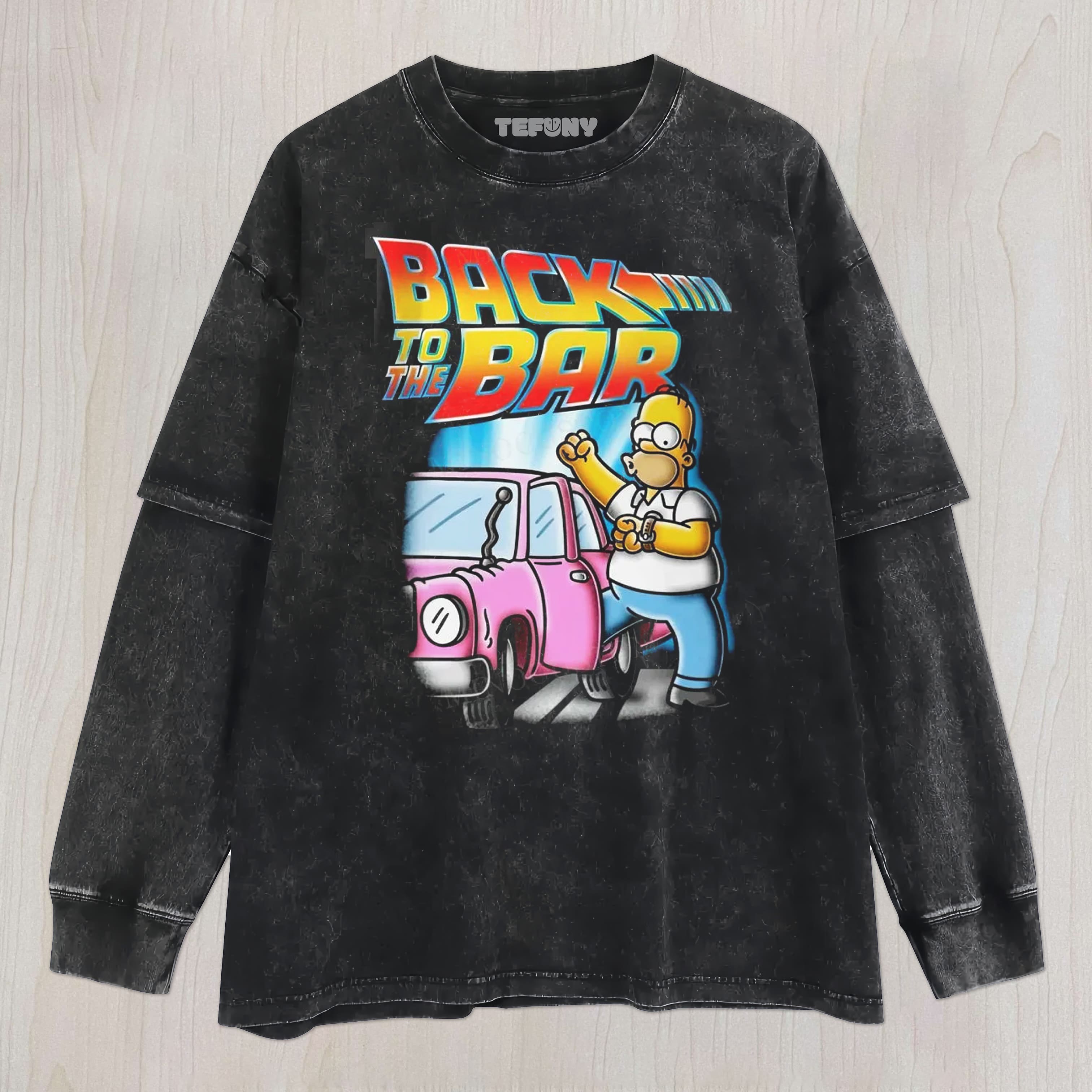 BACK TO THE BAR UNISEX TEE, TANK TOP, LAYERED LS, SWEATSHIRT & HOODIE