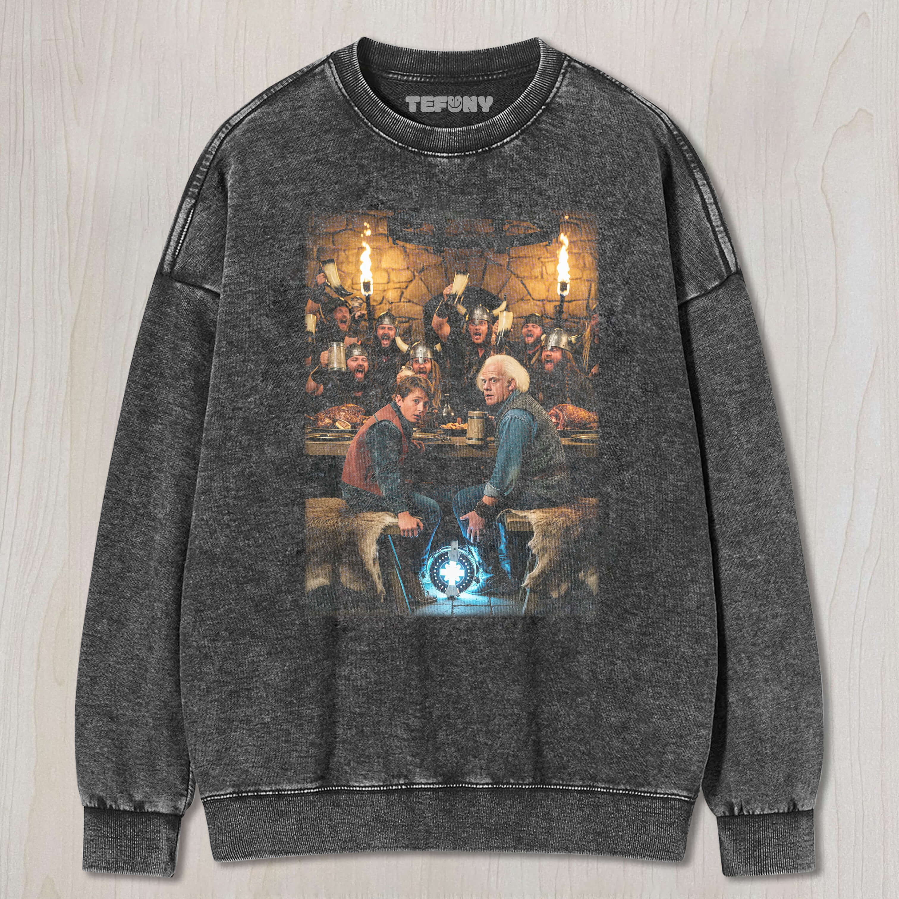 BACK TO THE FUTURE VIKINGS TEE & SWEAT & HOOD