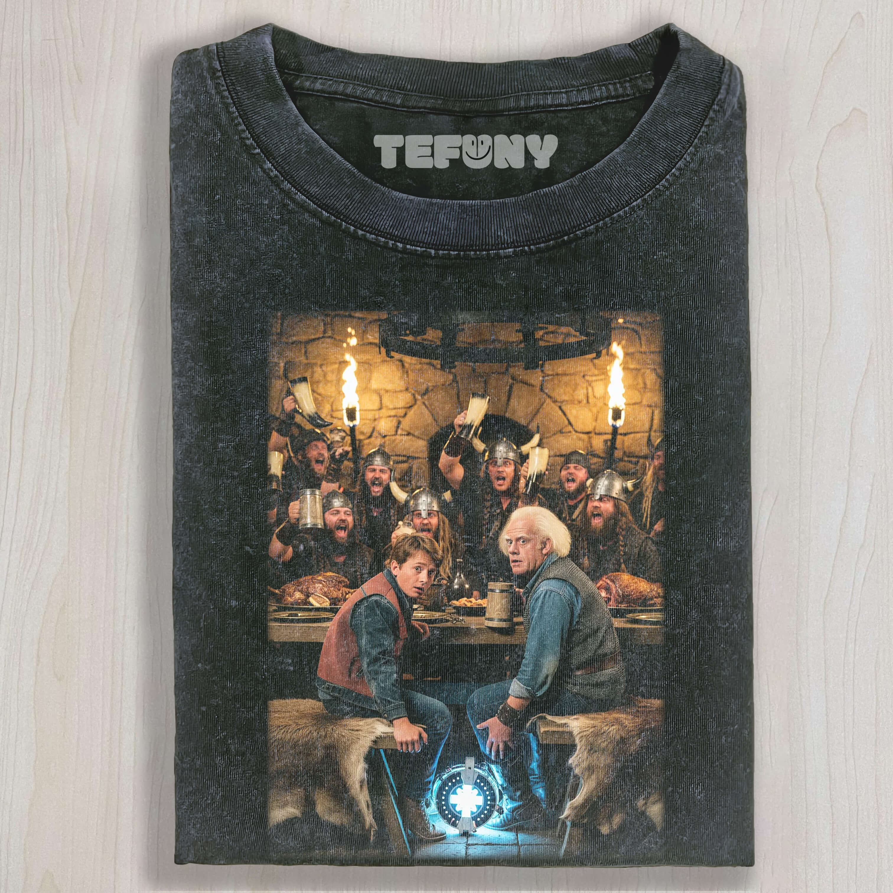 BACK TO THE FUTURE VIKINGS TEE & SWEAT & HOOD