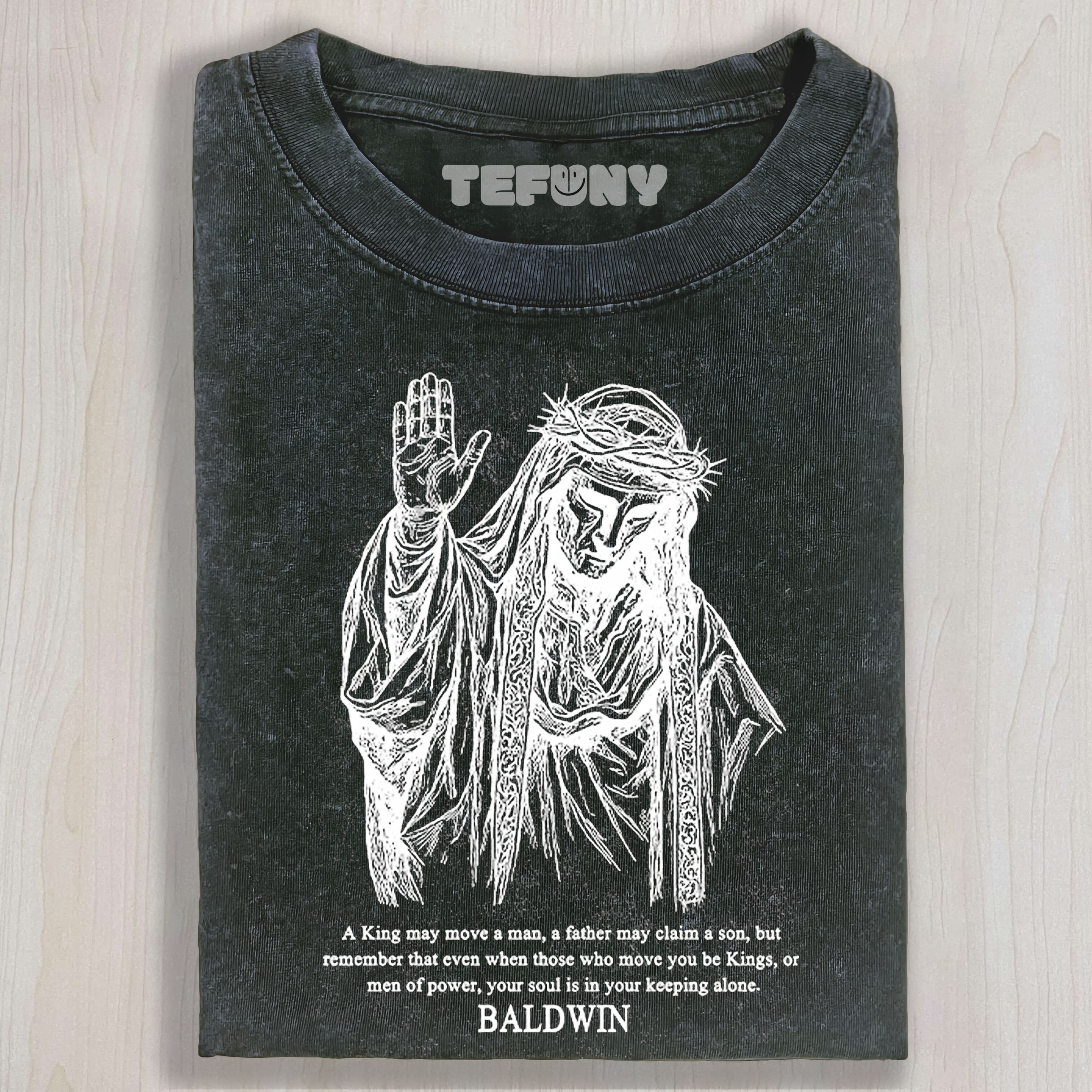 BALDWIN IV NEVER GAVE IN TO ILLNESS TEE & SWEAT & HOOD